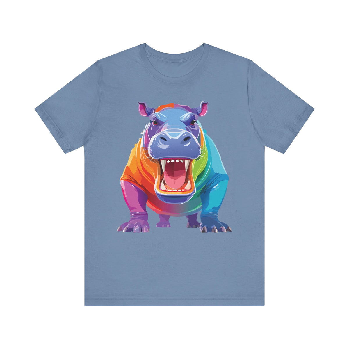 Wild Animals  Graphic Unisex Cotton Bella+Canvas Tee with Art Animal Design ab50