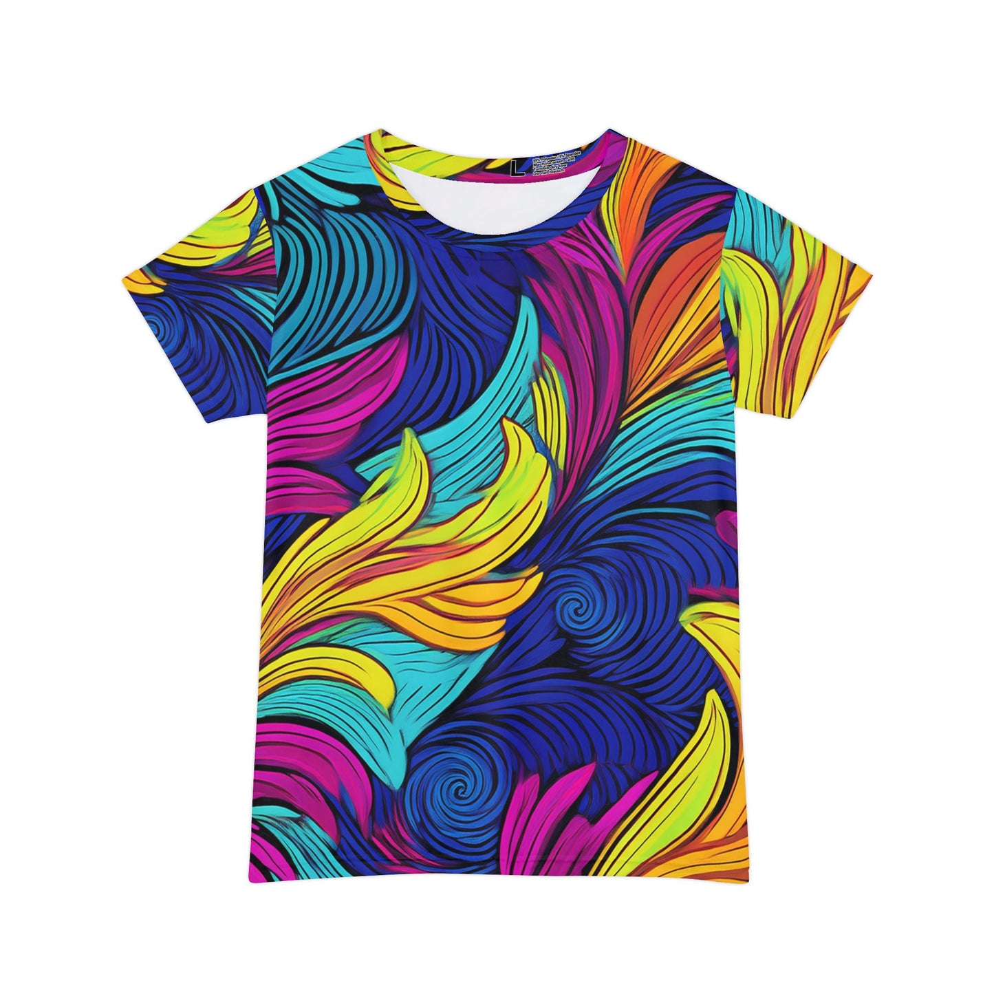 Abstract Print Shirt, Shirt with Abstract Print