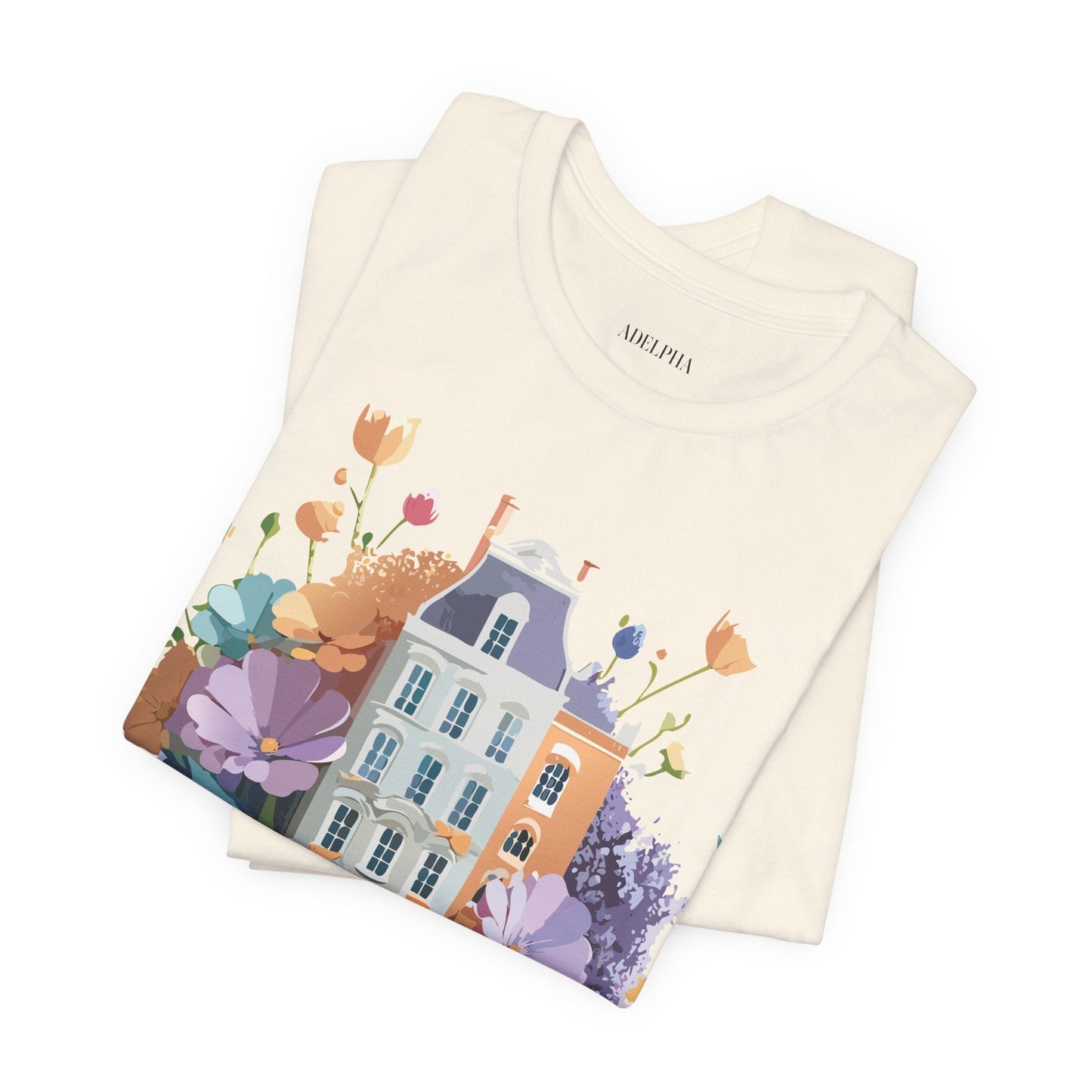 Amsterdam Graphic Tee Unisex Jersey Short Sleeve Shirt Travel Themed Original Artwork