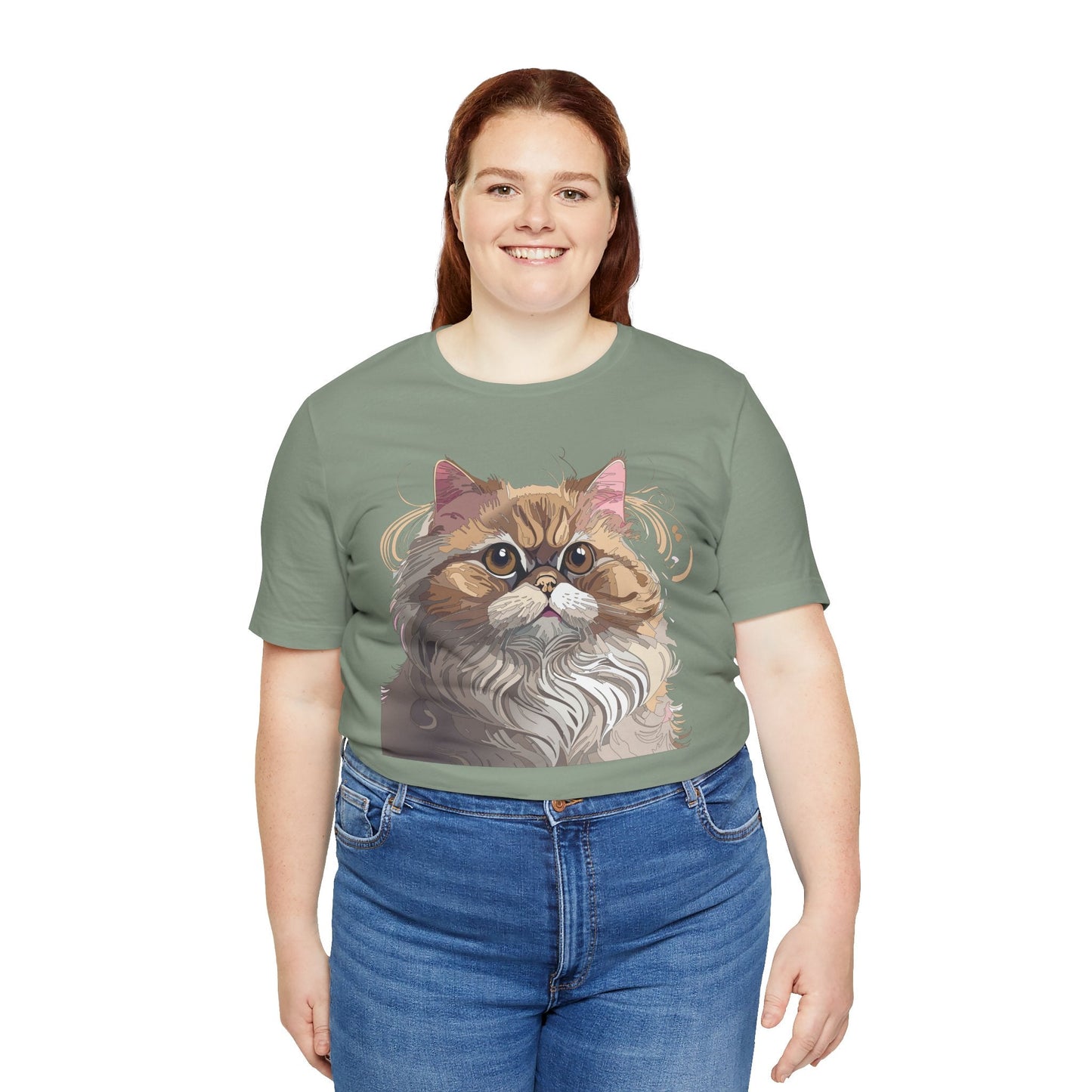 Unisex Animal Shirt With Animals Art Design Tee Short Sleeve Wildlife Print Tee Collection