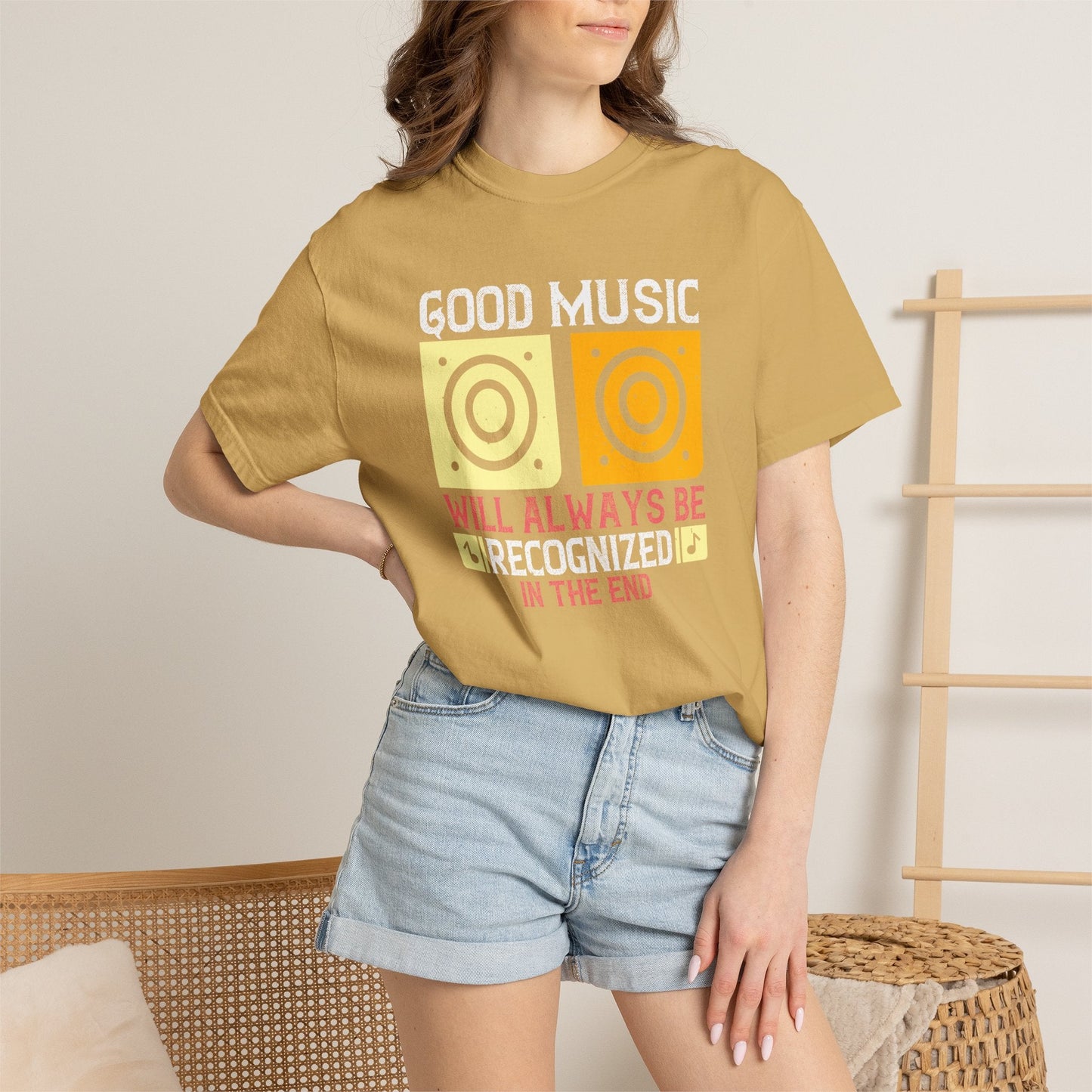 Music Graphic Design Unisex Cotton T-shirt m2