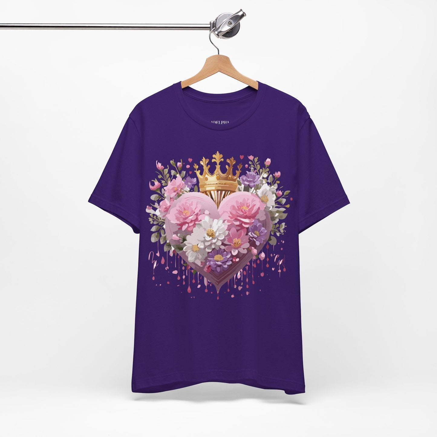 Valentine Graphic T Shirt Unisex Jersey Short Sleeve Adelpha Art Design Tee Vintage Inspired