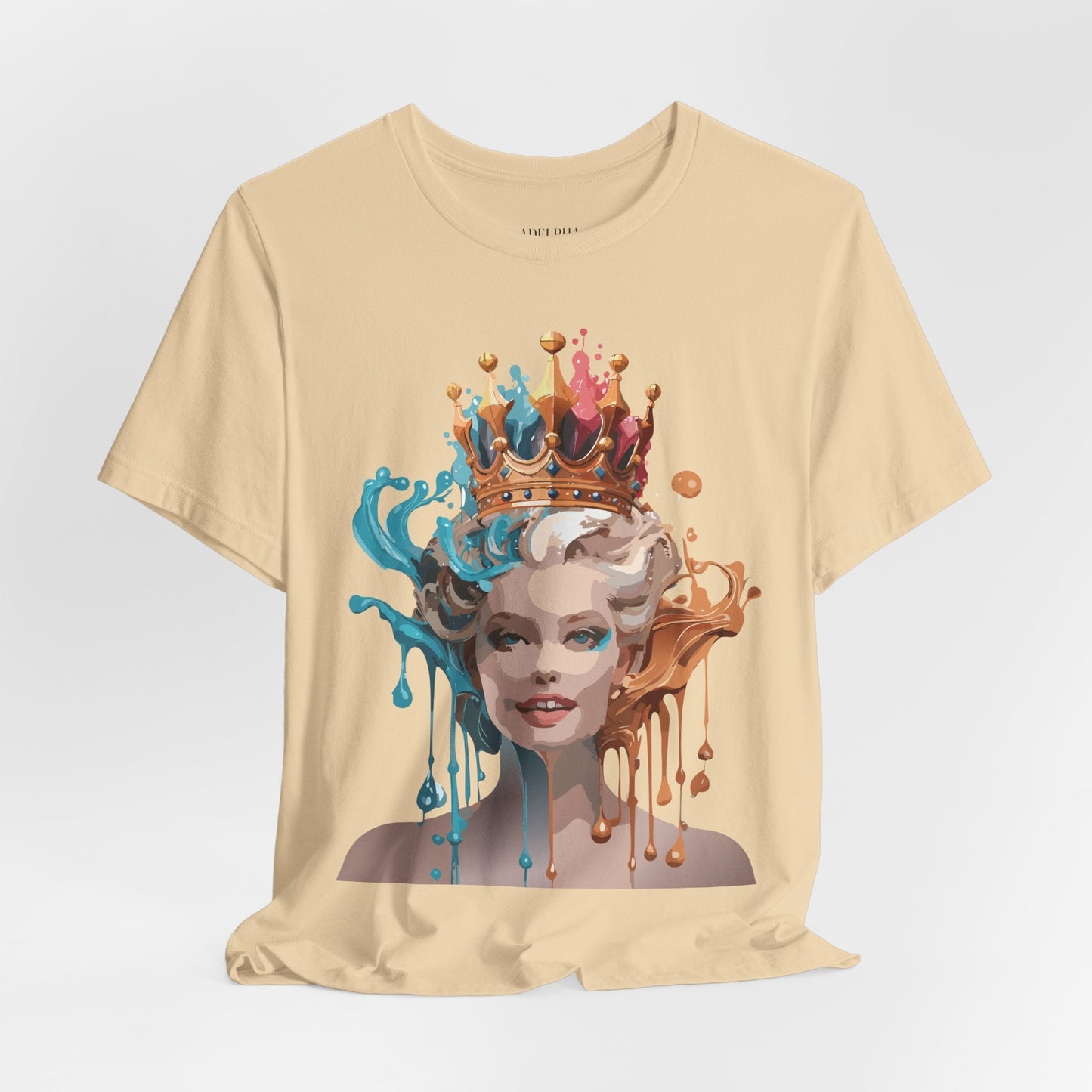 Queen Woman Portrait Graphic Unisex 100 Cotton Vintage Artwork Tee 28