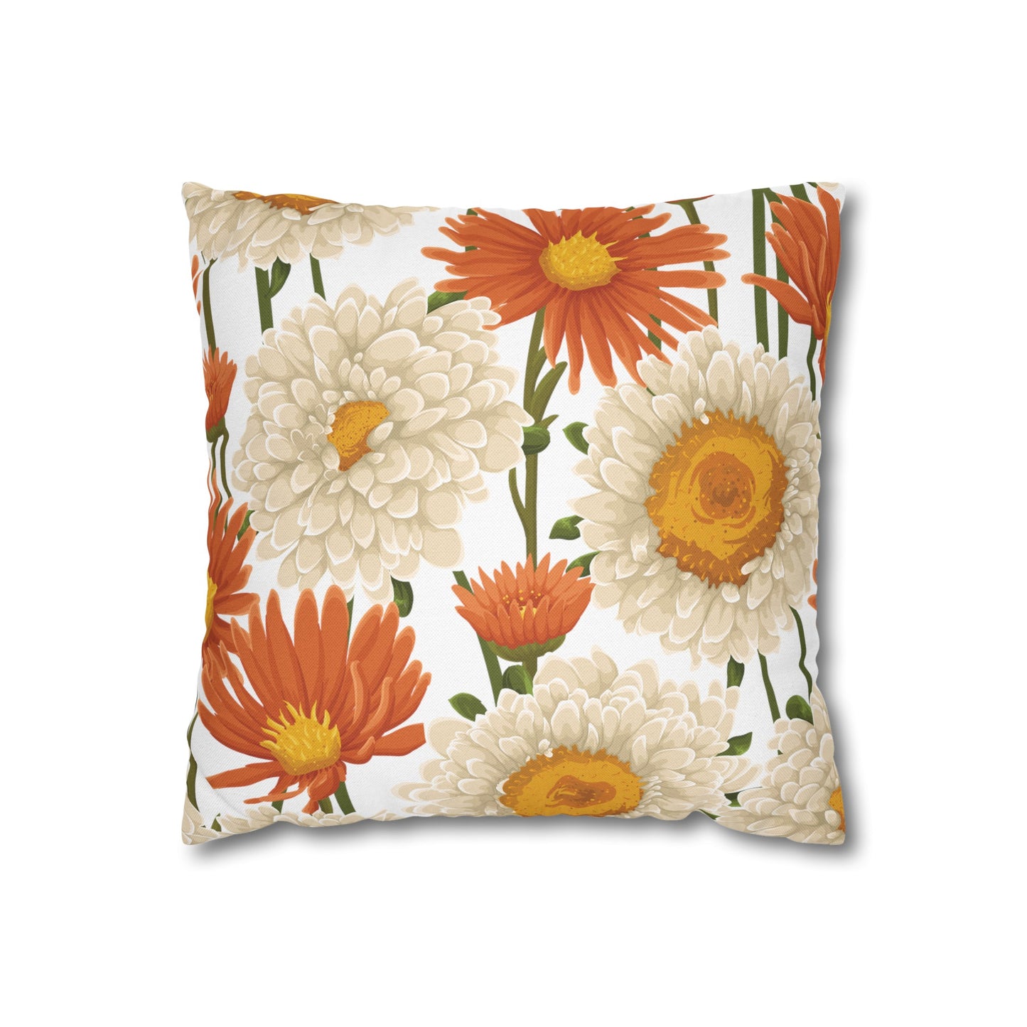 Floral Poly Pillowcase