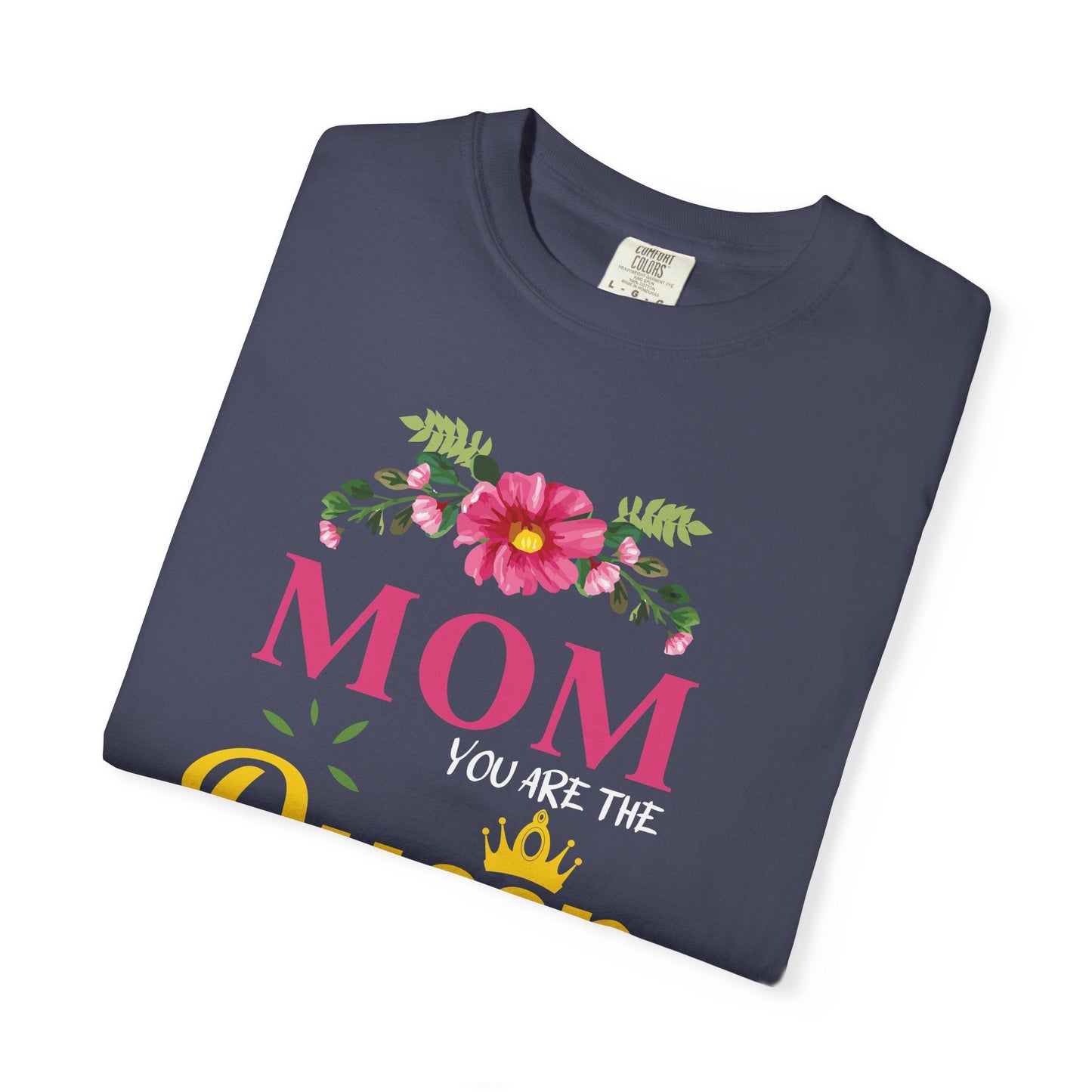 Mom T-shirt Mother's Day Mama Tee Unisex Comfort Colors Garment-Dyed Cotton h13