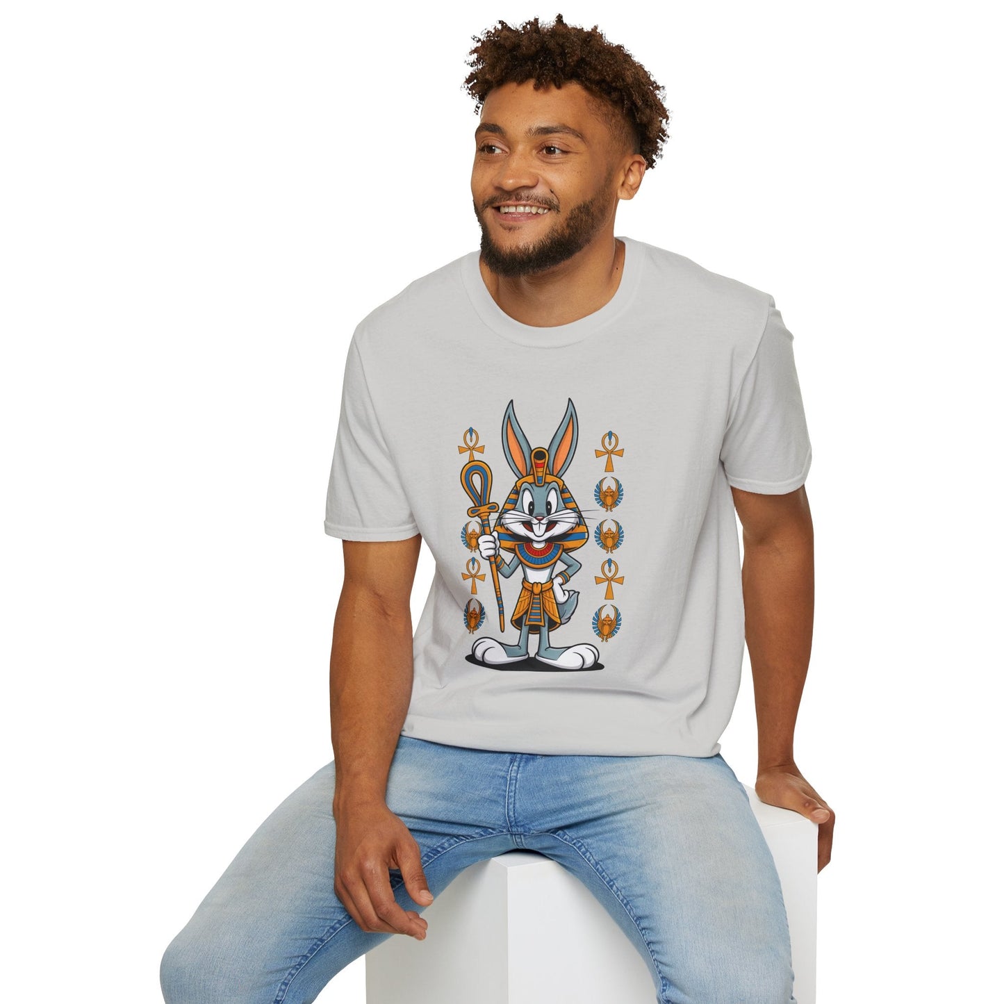 Bugs Bunny Shirt Unisex T Shirt Cartoon Tee Softstyle 100 Cotton Breathable Everyday Tee