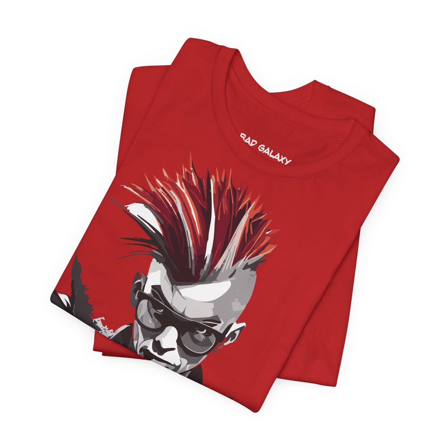 Punk Rock Tee Shirt Made To Order In USA With 100 Percent Cotton And Eco Friendly Inks