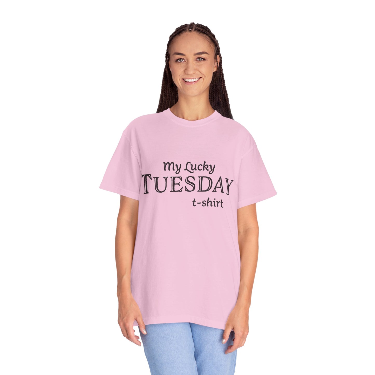 Unisex T-shirt with weekdays design