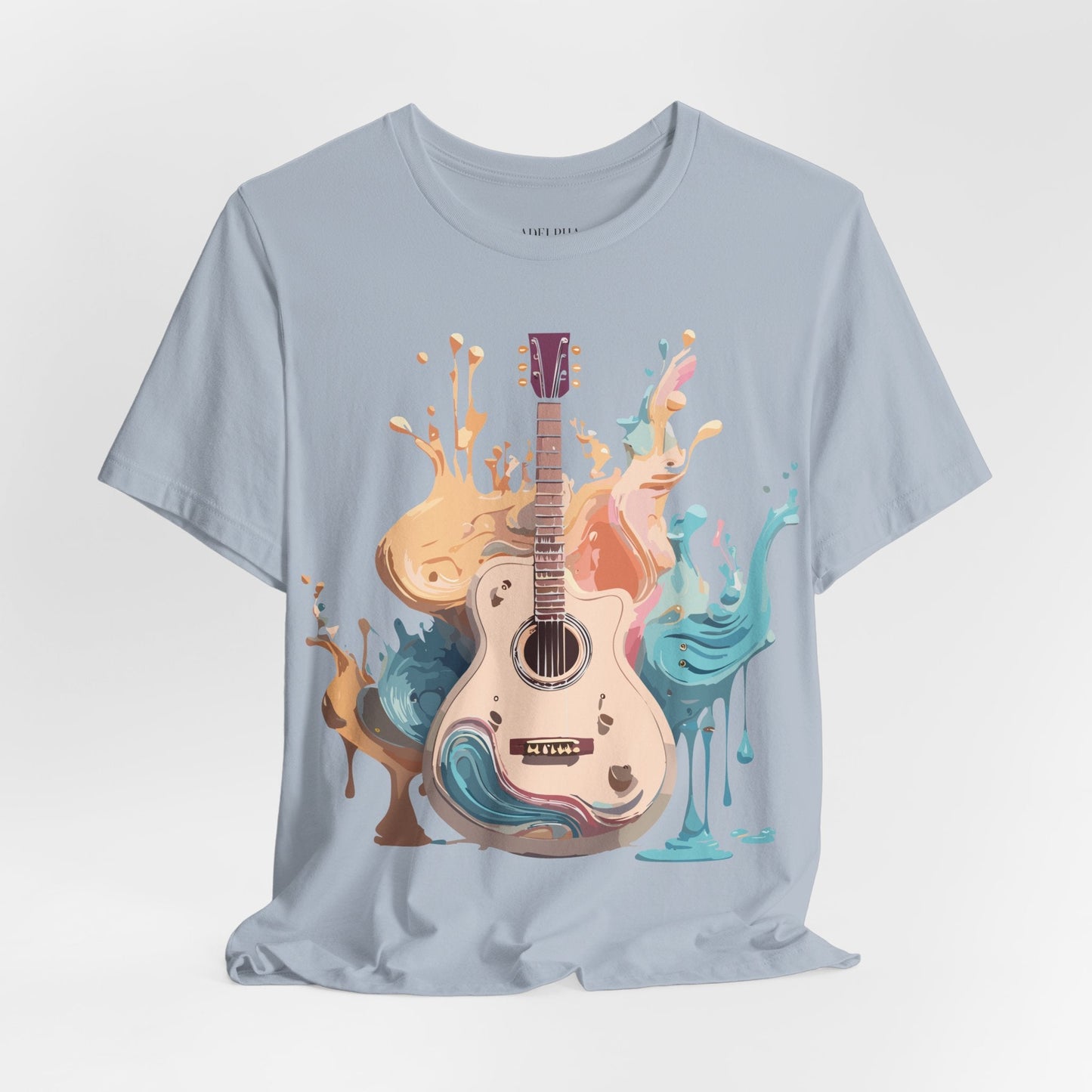 Adelpha Music Graphic T Shirt Unisex Jersey Short Sleeve Tee Vintage Inspired Art Tee
