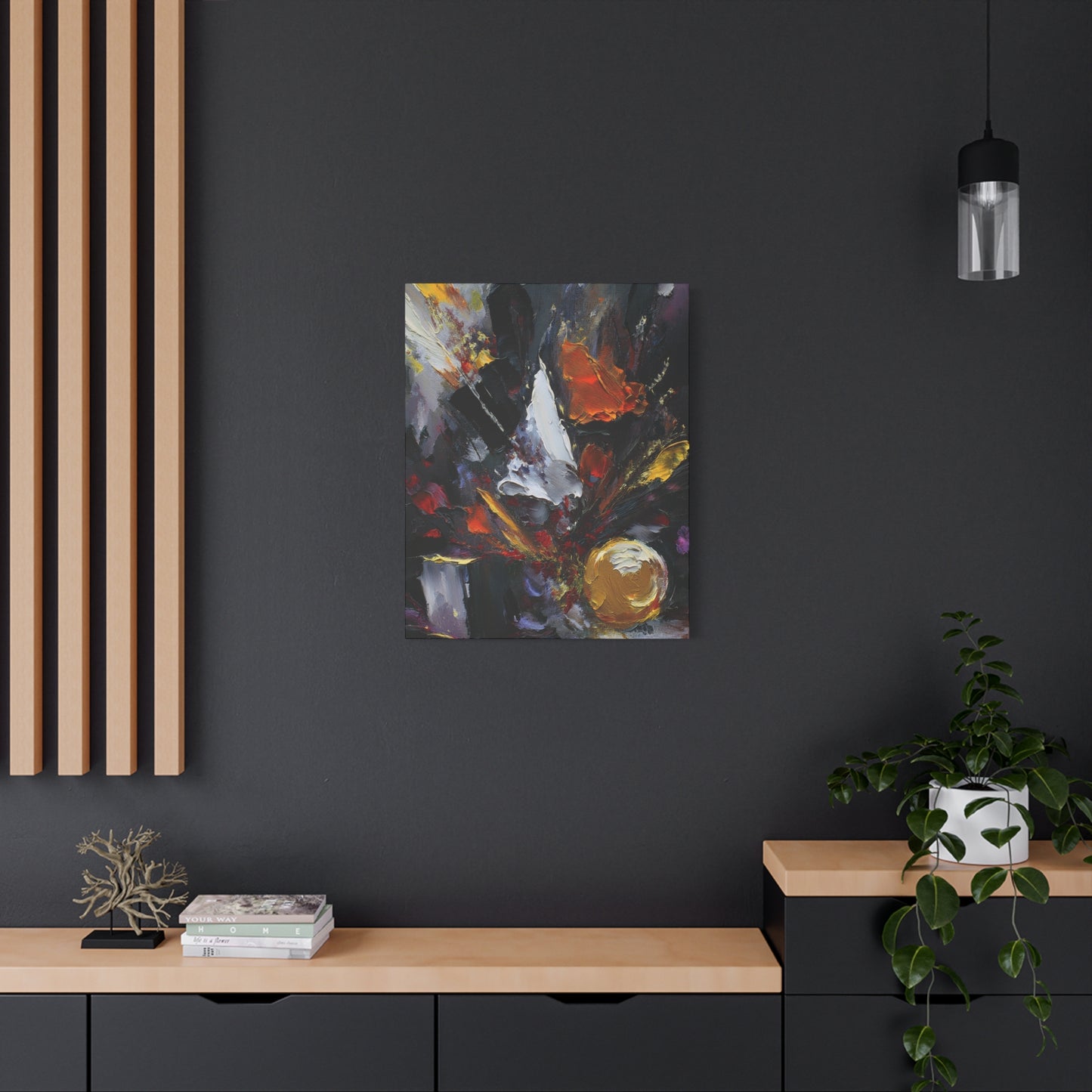 Abstract Oil Painting Print Canvas 20x24,20x30,24x30 24x32,24x36,30x40 32x48,36x48,40x60 Pine-Wood Inner Frame ABS-74