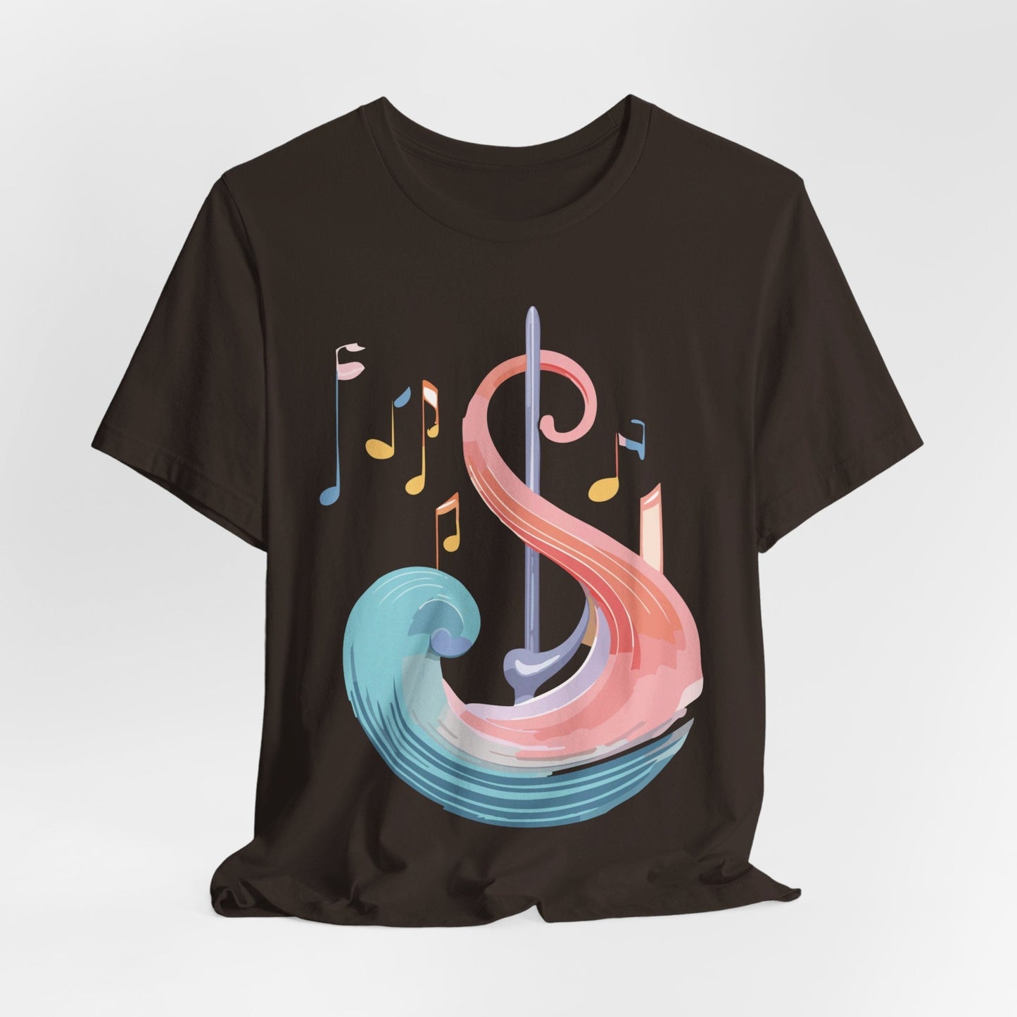 Music T Shirt Graphic Tee Unisex Short Sleeve Adelpha Vintage Inspired Artwork Art Design