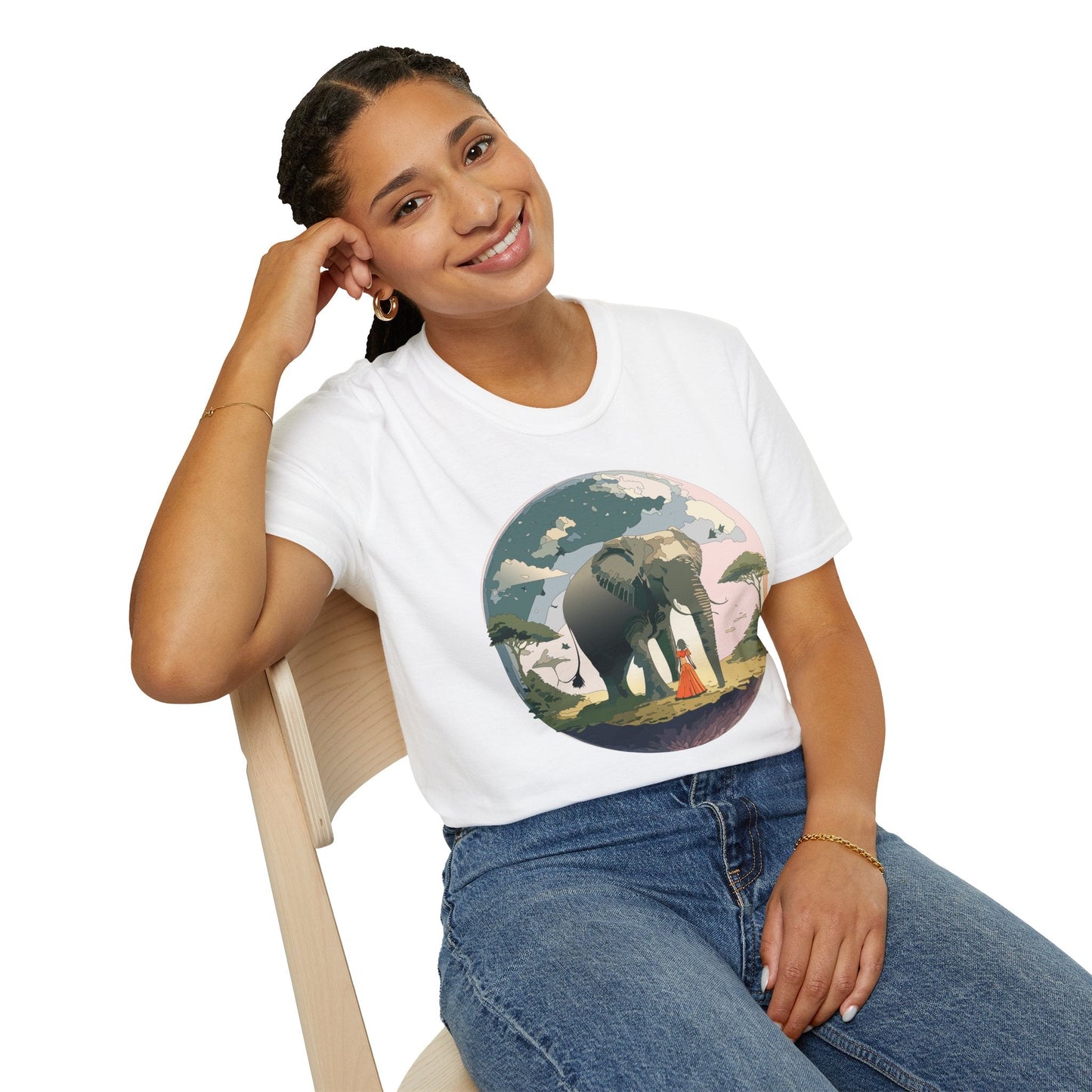 Womens Graphic T Shirts Art Design Tee Gildan 64000 Softstyle Unisex Short Sleeve Cotton Shirt