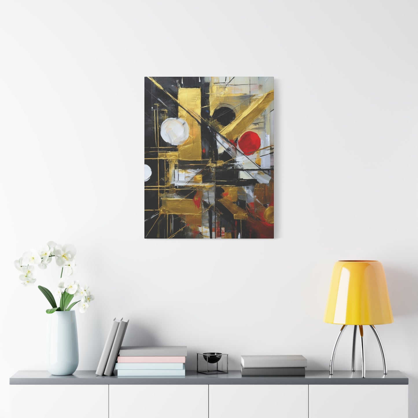 Abstract Oil Painting Print Canvas 20x24,20x30,24x30 24x32,24x36,30x40 32x48,36x48,40x60 Pine-Wood Inner Frame ABS-185