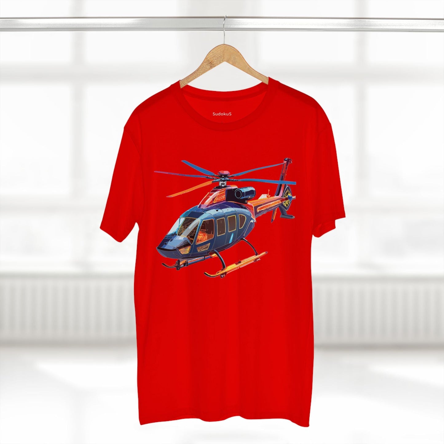 Chopper Graphic Unisex 100 Cotton Staple Tee 9