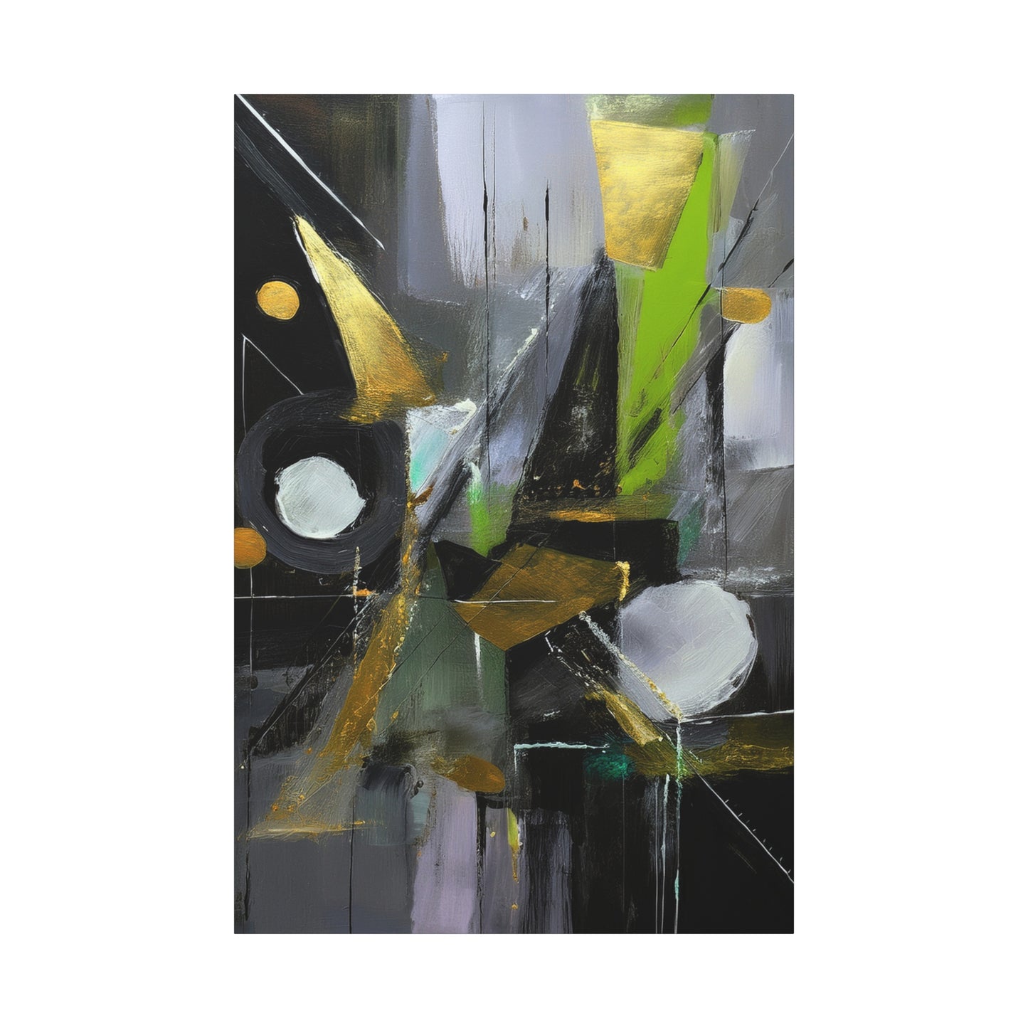 Abstract Oil Painting Print Canvas 20x24,20x30,24x30 24x32,24x36,30x40 32x48,36x48,40x60 Pine-Wood Inner Frame ABS-222
