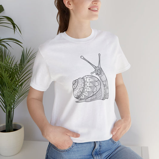 Unisex-T-Shirt mit Tier-Print 