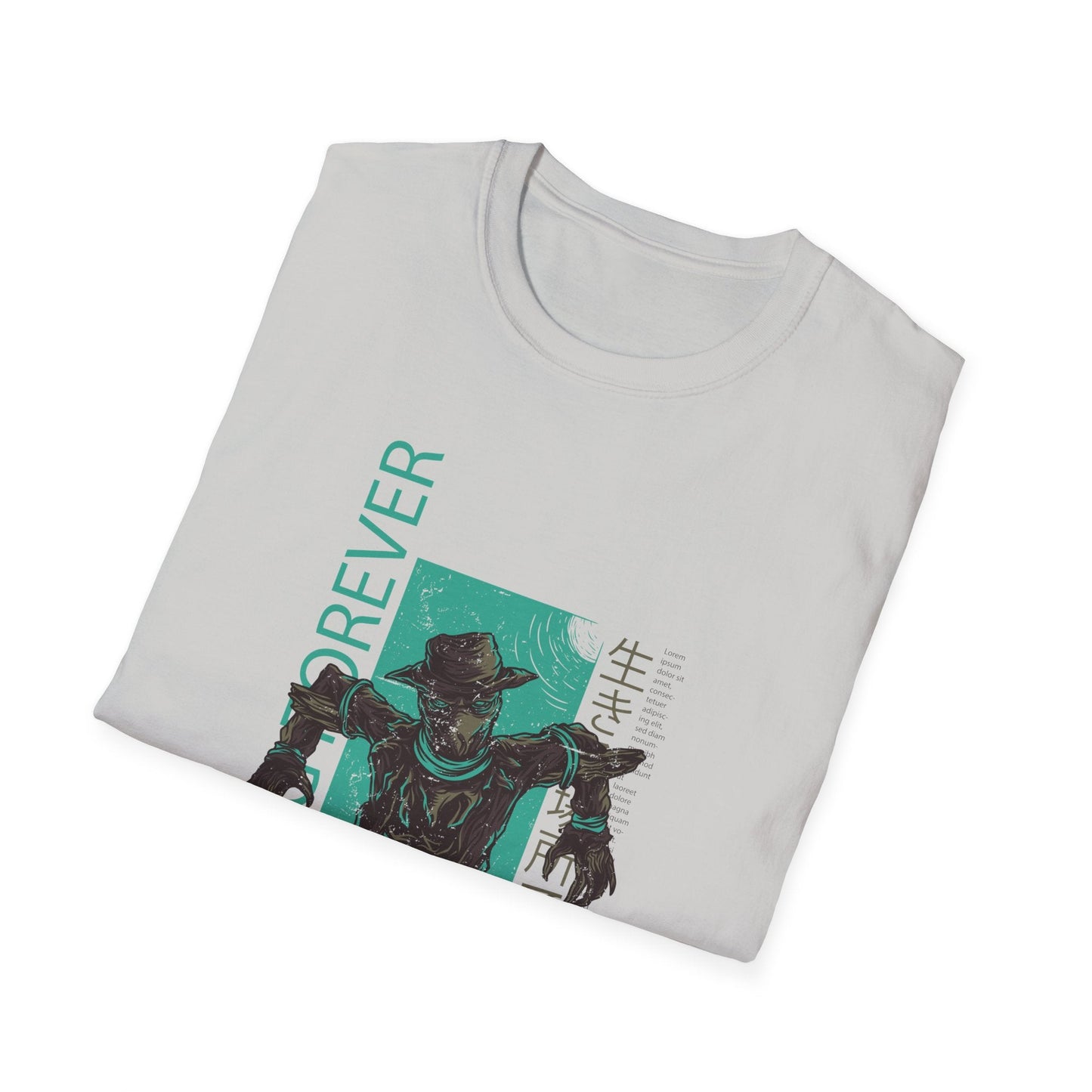 Unisex Art Design Graphic Tee Premium Gildan Softstyle 64000 Short Sleeve Cotton Shirt