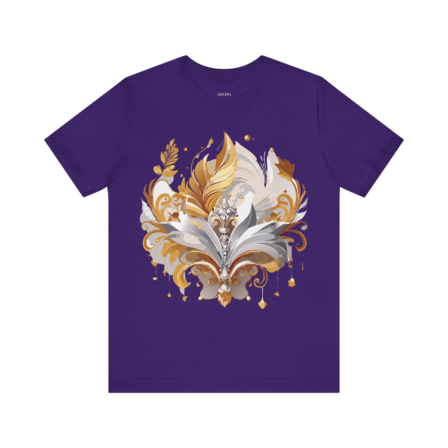 Adelpha Premium Graphic Tee Unisex Short Sleeve Jersey Shirt With Vintage Inspired Artwork