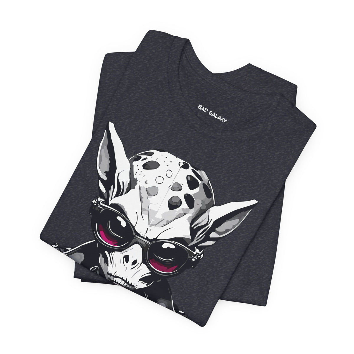Alien Graphic Unisex Cotton Bella+Canvas Tee with Art Design b49