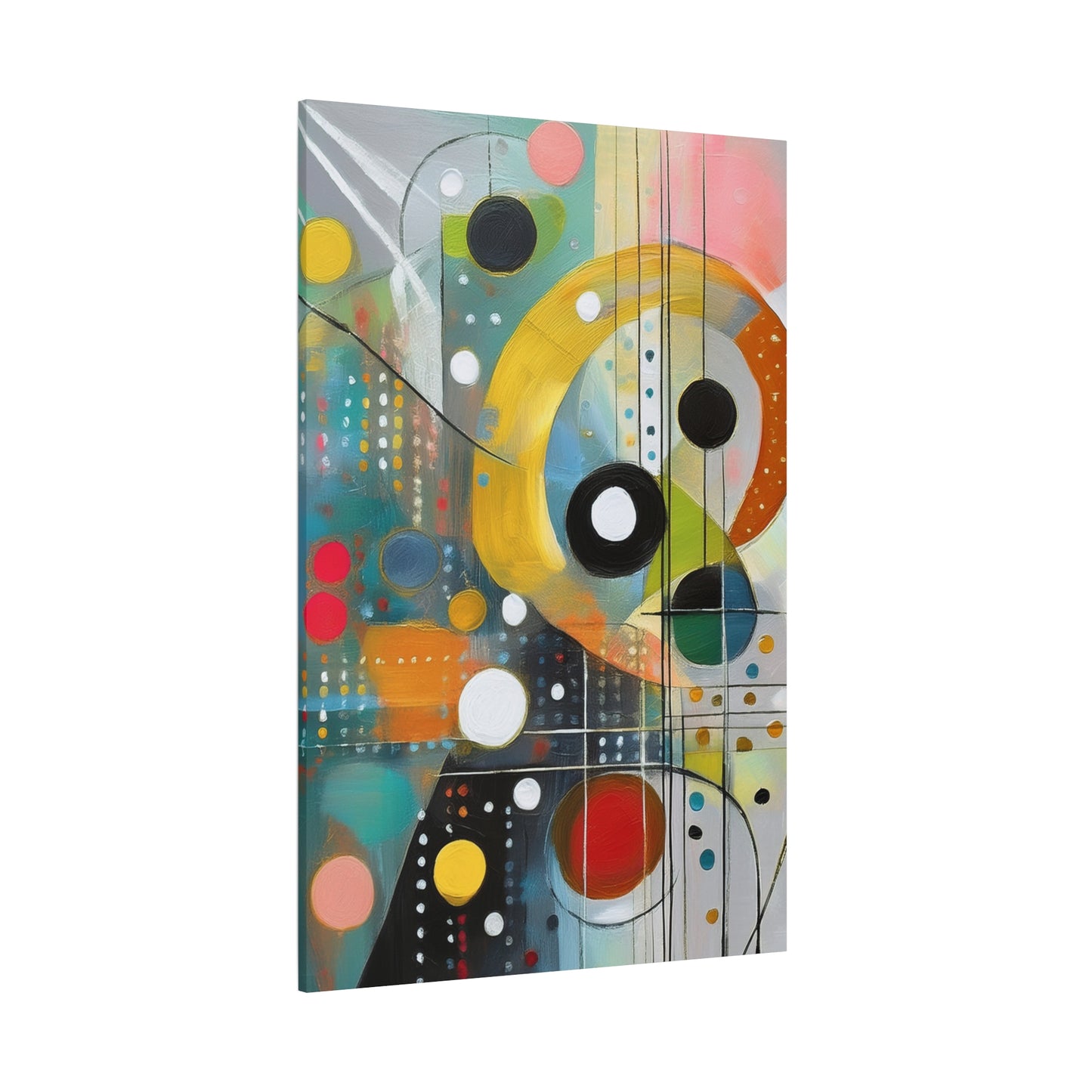 Abstract Oil Painting Print Canvas 20x24,20x30,24x30 24x32,24x36,30x40 32x48,36x48,40x60 Pine-Wood Inner Frame ABS-118