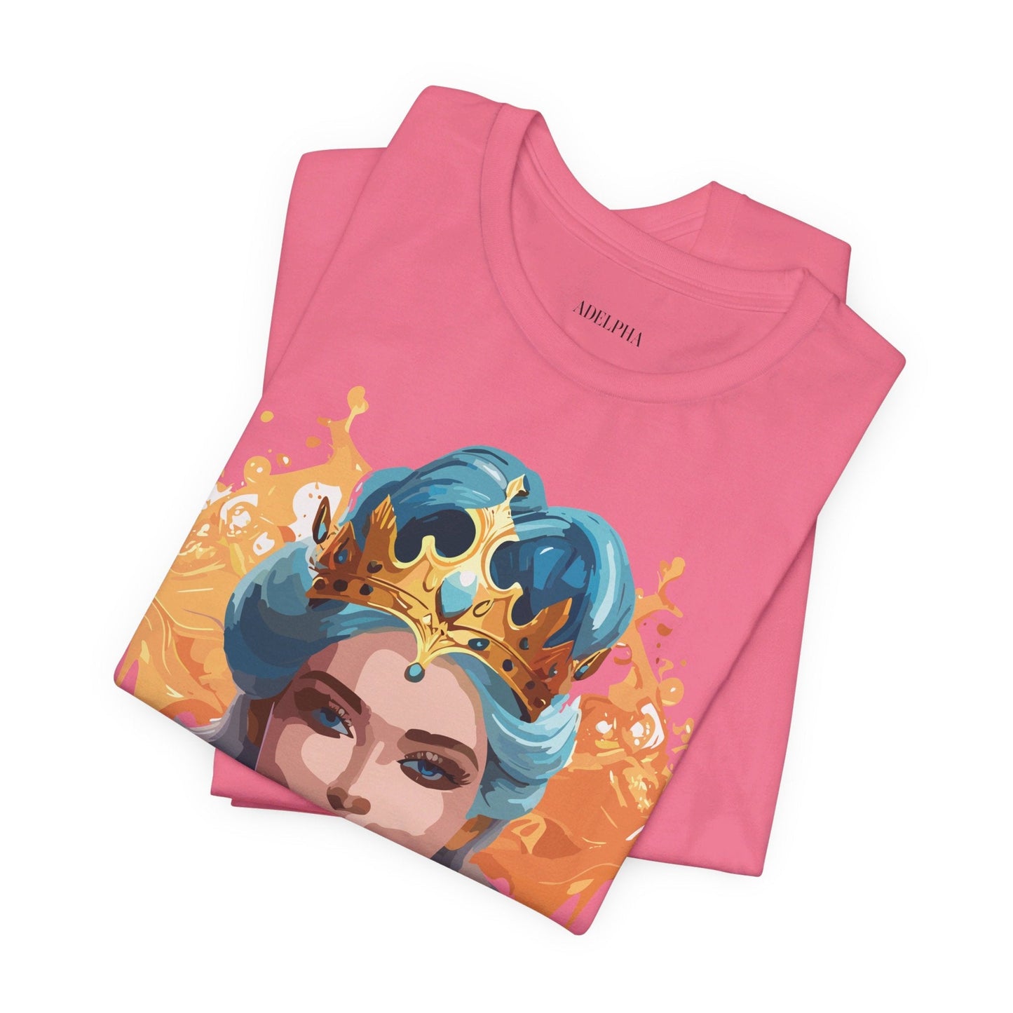 Queen Woman Portrait Graphic Unisex 100 Cotton Vintage Artwork Tee 17