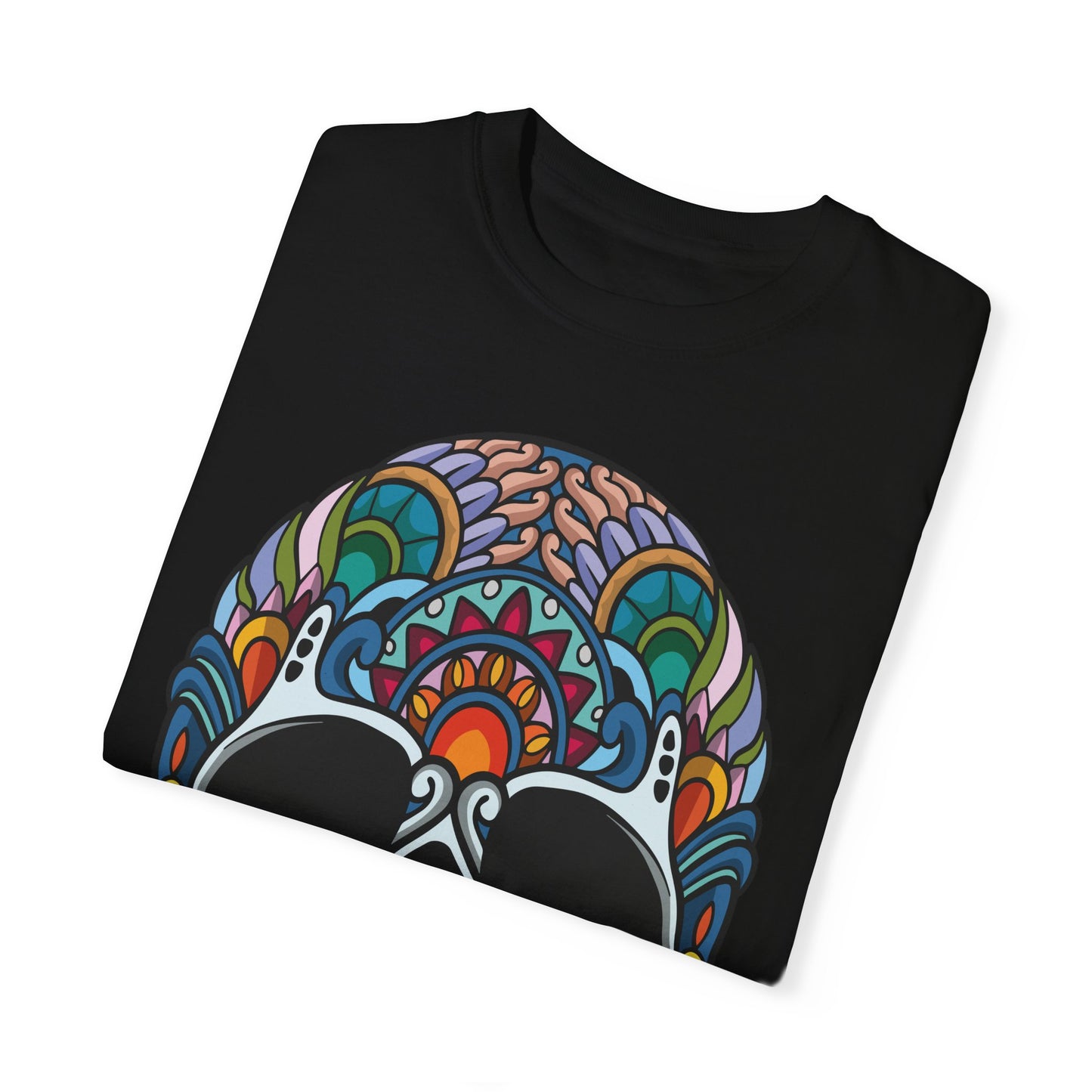 Unisex Cotton Tee Shirt with Skull