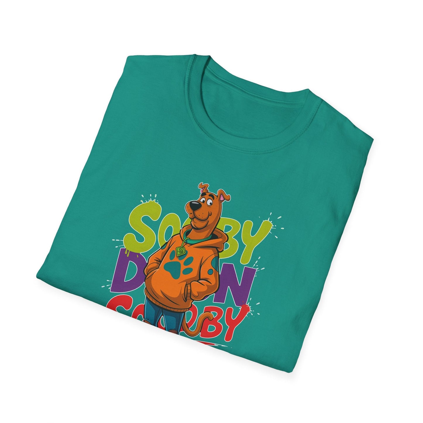 Unisex Cartoon T Shirt With Animation And Funny Animals Tee Gildan Softstyle 64000