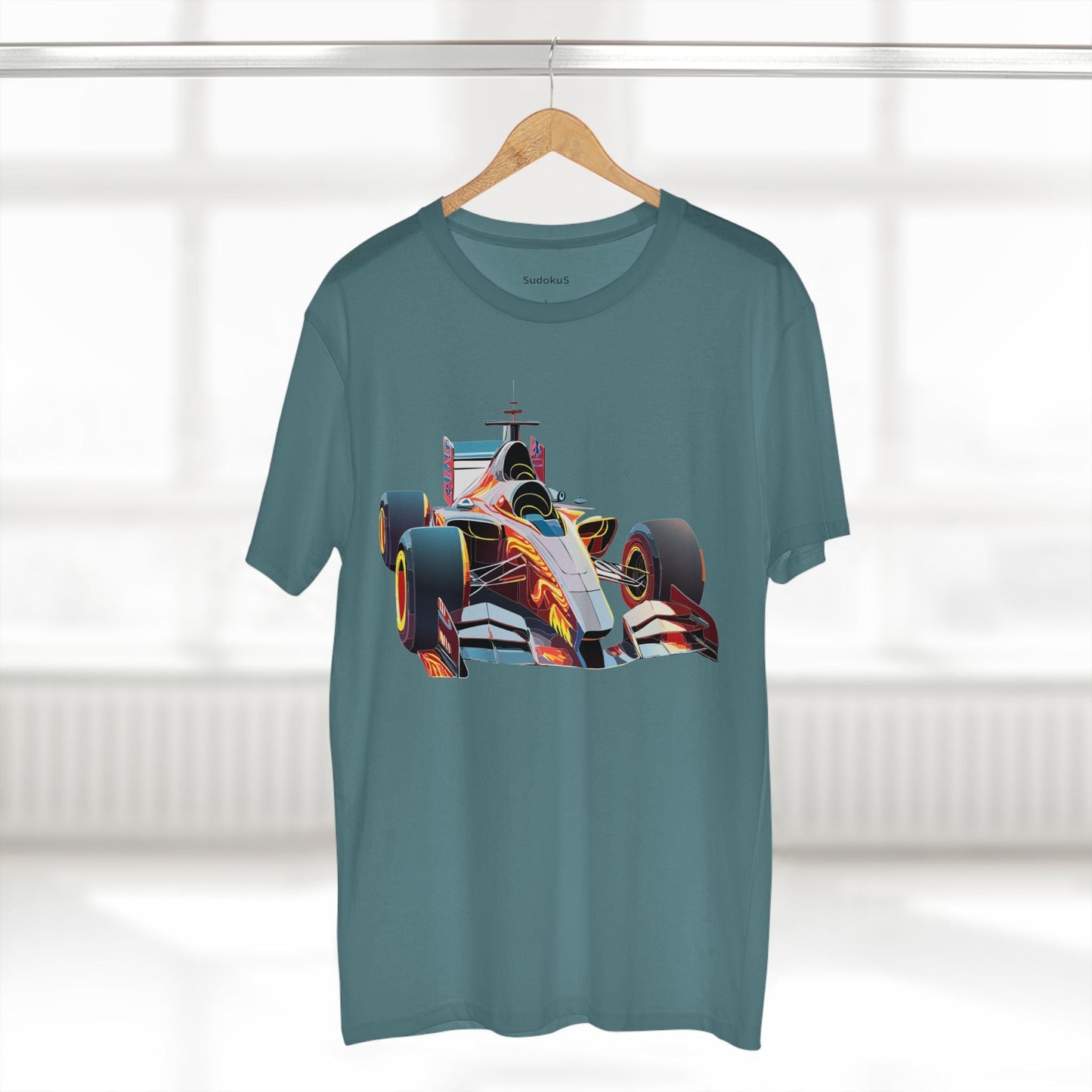 Car Graphic Unisex 100 Cotton Staple Tee 6