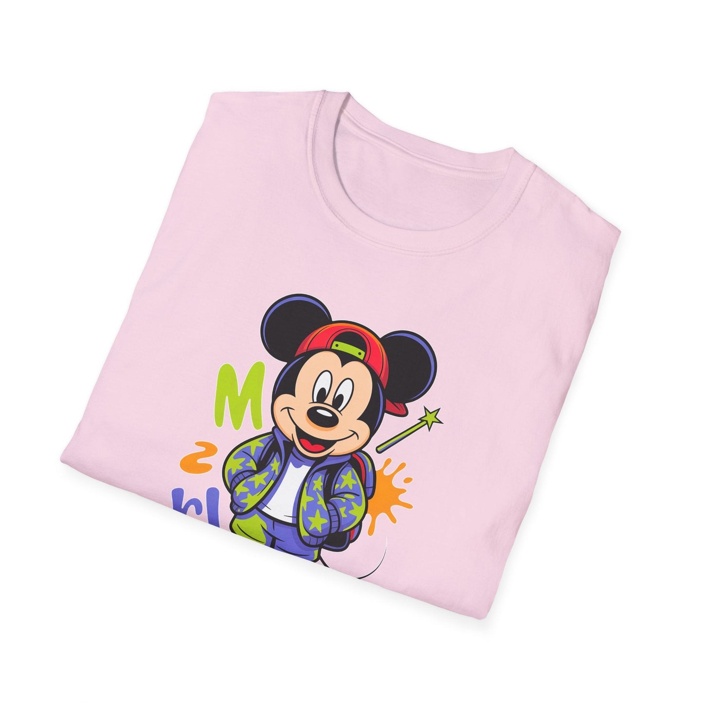 Cartoon T Shirt With Animation Design Unisex Gildan Softstyle 64000 Tee For Funny Animals