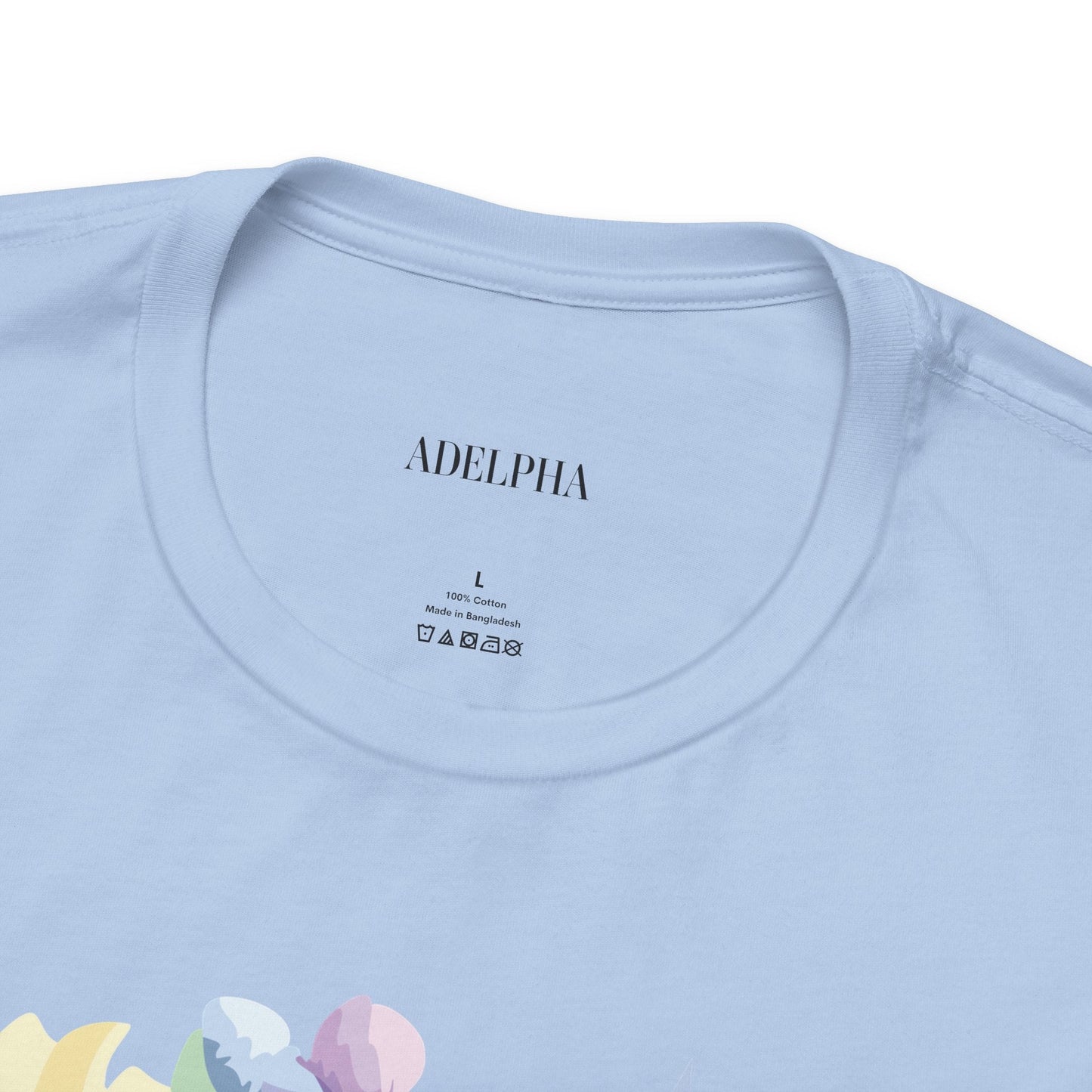 Unisex Letter Q Graphic Tee By Adelpha Vintage Inspired Art Design Short Sleeve Shirt