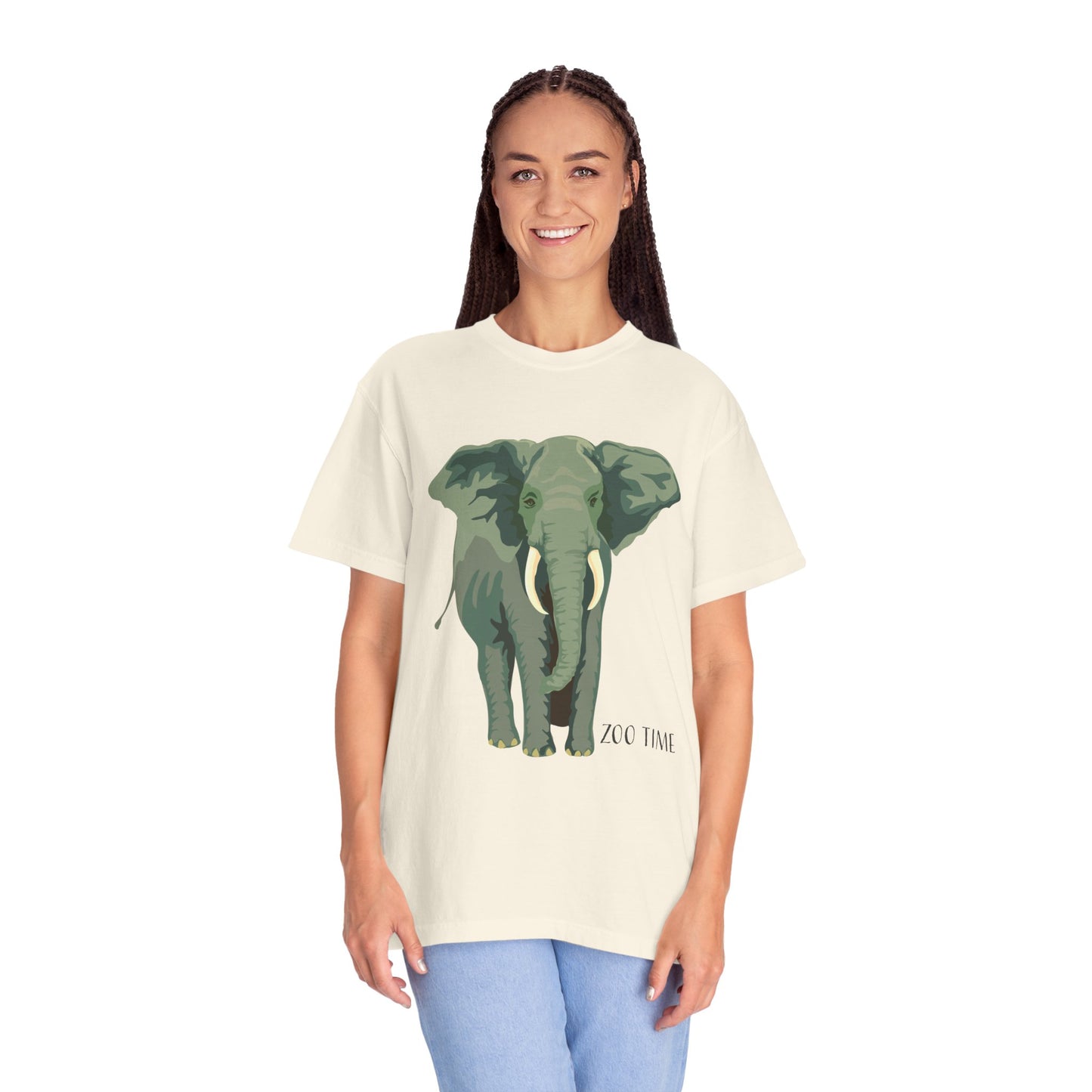 Unisex T-shirt with animal prints