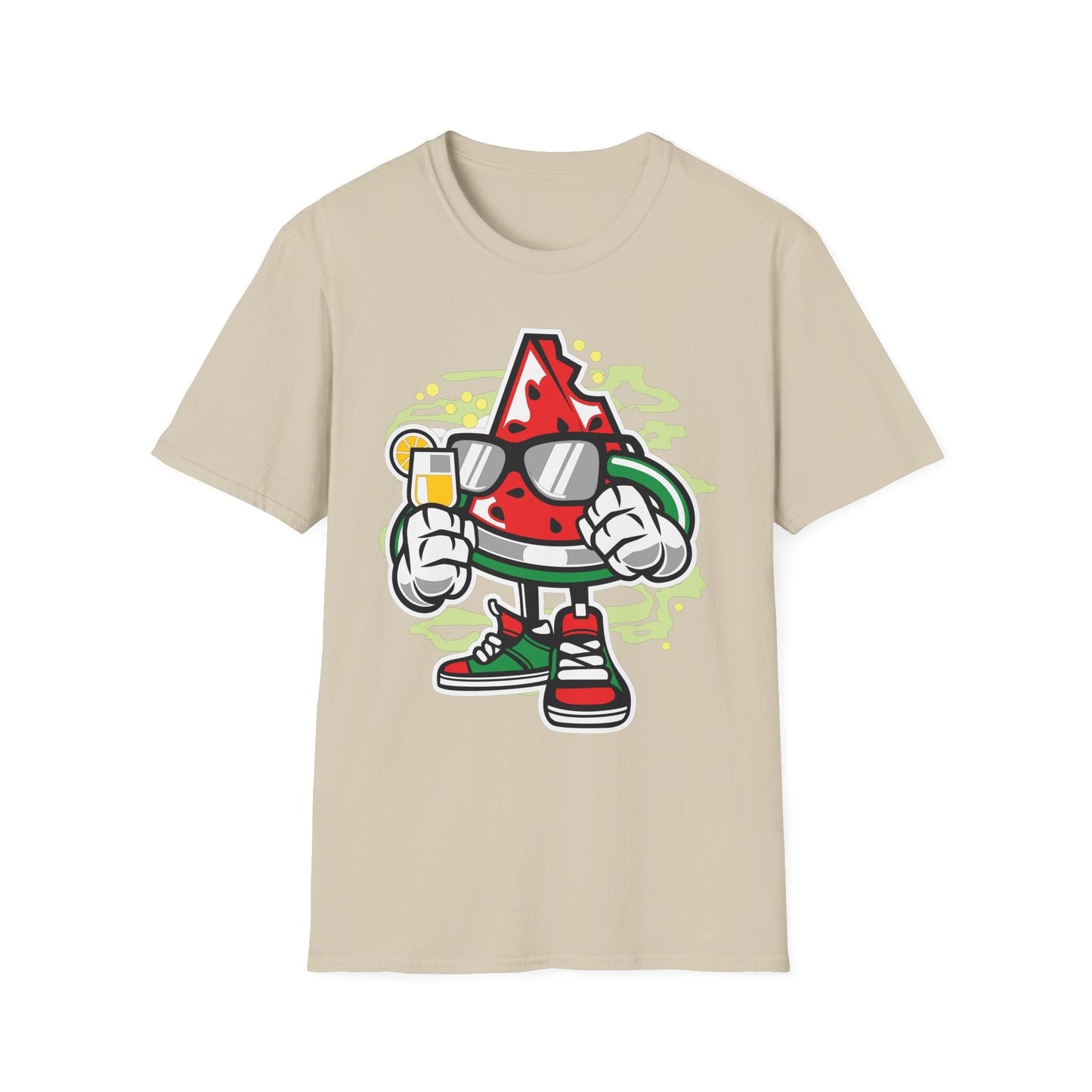 Cartoon T Shirt Animation T Shirt Funny Tee Shirt Unisex Gildan Softstyle 64000 Artwork