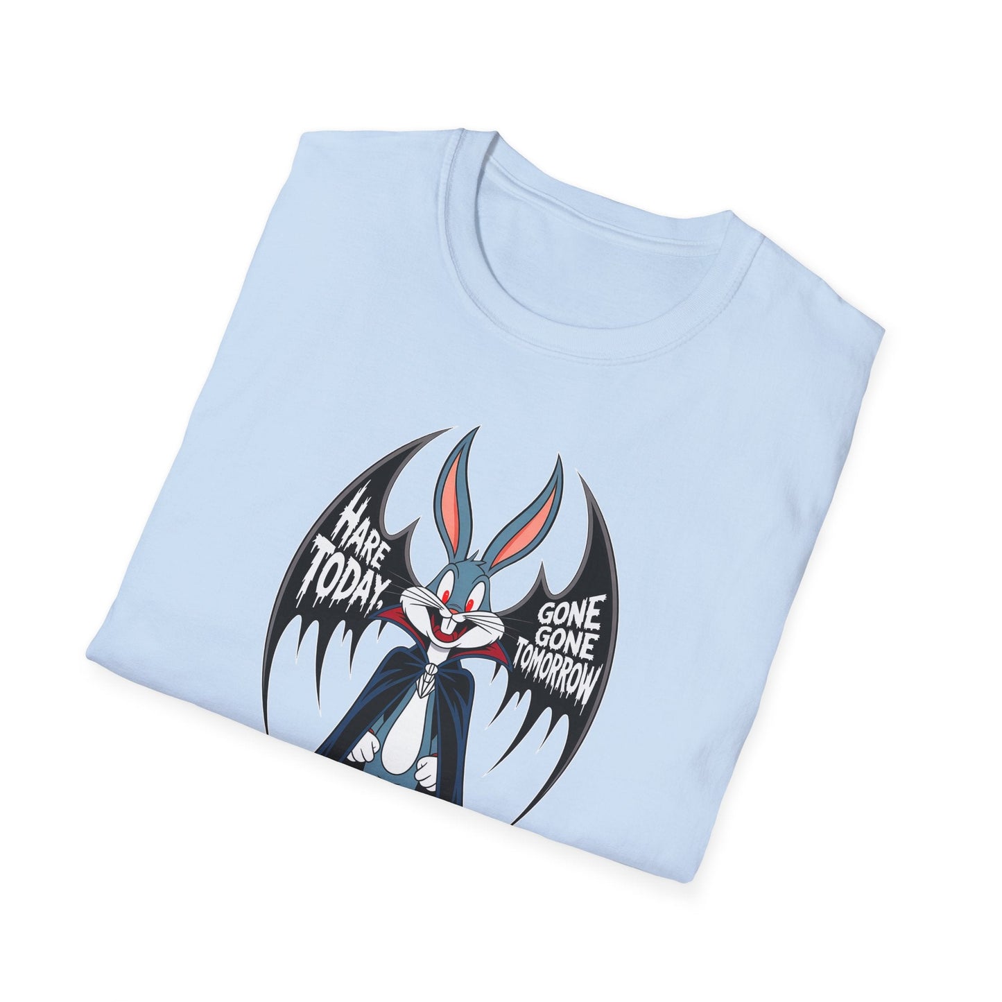 Cartoon Bunny Graphic Unisex Cotton Animal Animation Artwork Design Tee 15