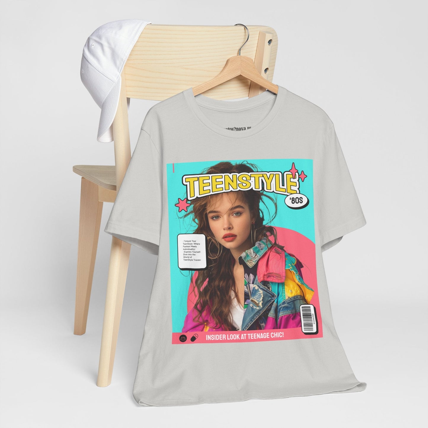 Magazine Cover Shirt Unisex Jersey Short Sleeve Tee Lightweight Breathable Fabric