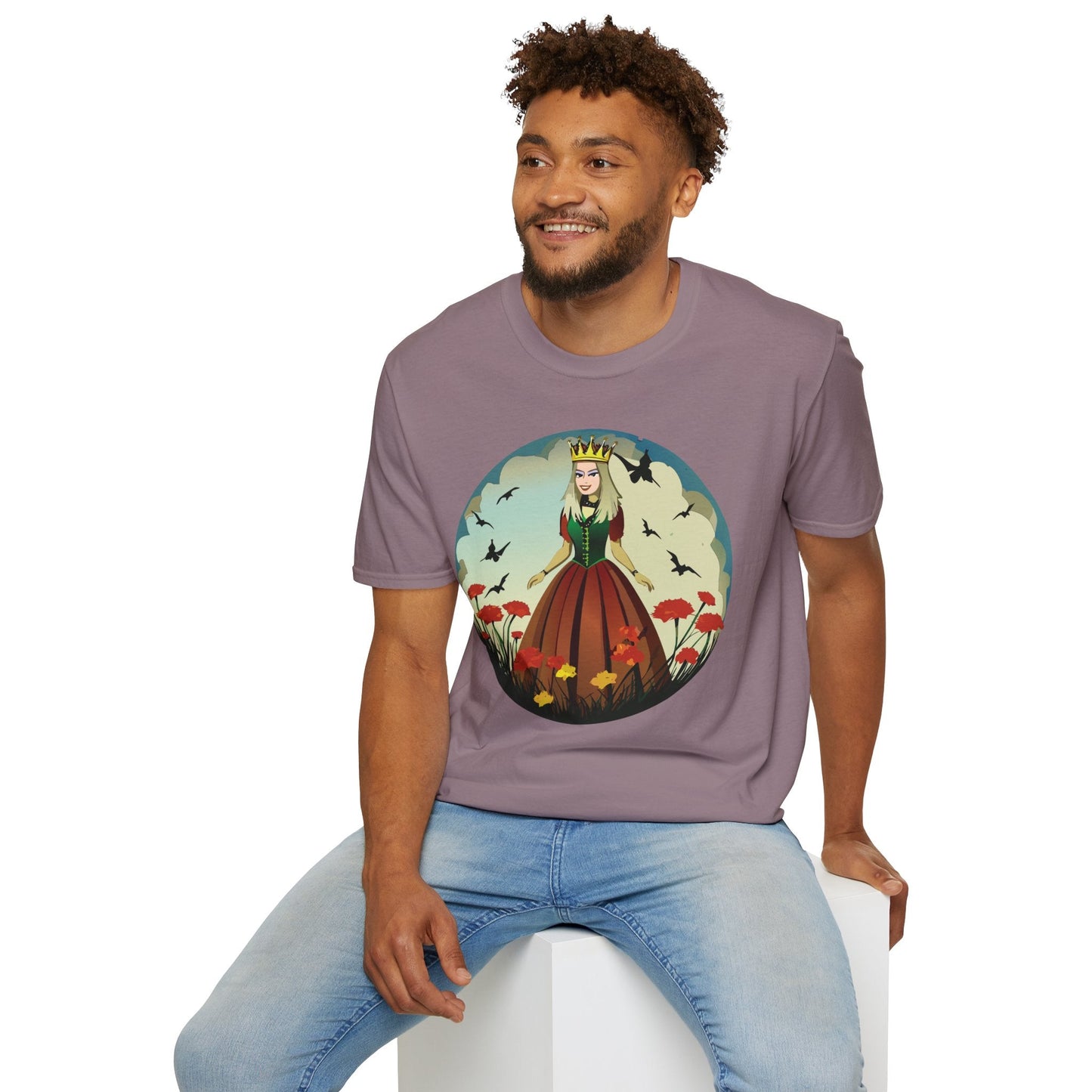 Womens Graphic T Shirts Art Design Tee Softstyle 64000 Unisex Short Sleeve Comfort