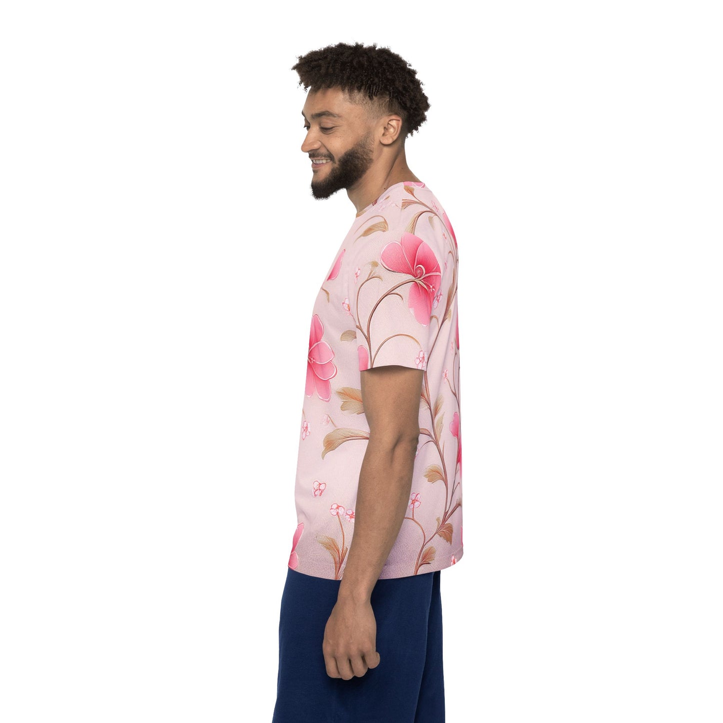 Unisex Floral Shirt, Floral Tee Shirt, Floral T-Shirt, T Shirt with Flowers 17