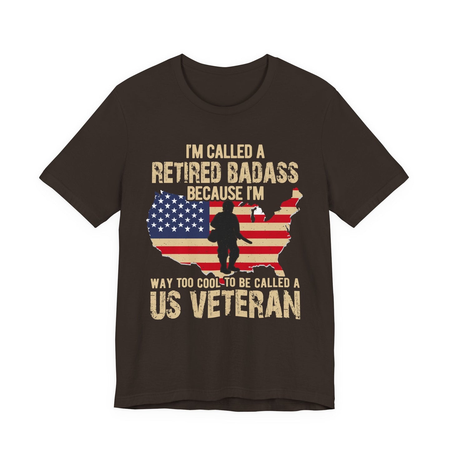 Army Veteran Patriotic Graphic Design Unisex Cotton T-Shirt v22