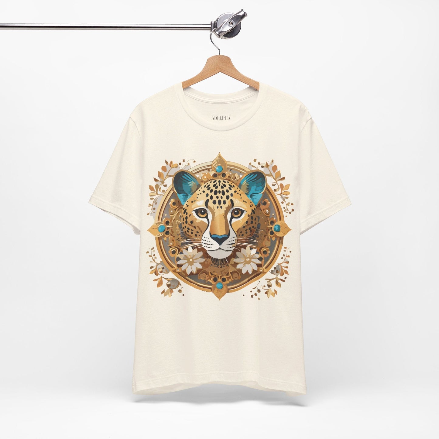 Medallion Shirt Graphic Tee Unisex Short Sleeve Vintage Inspired Artwork By Adelpha