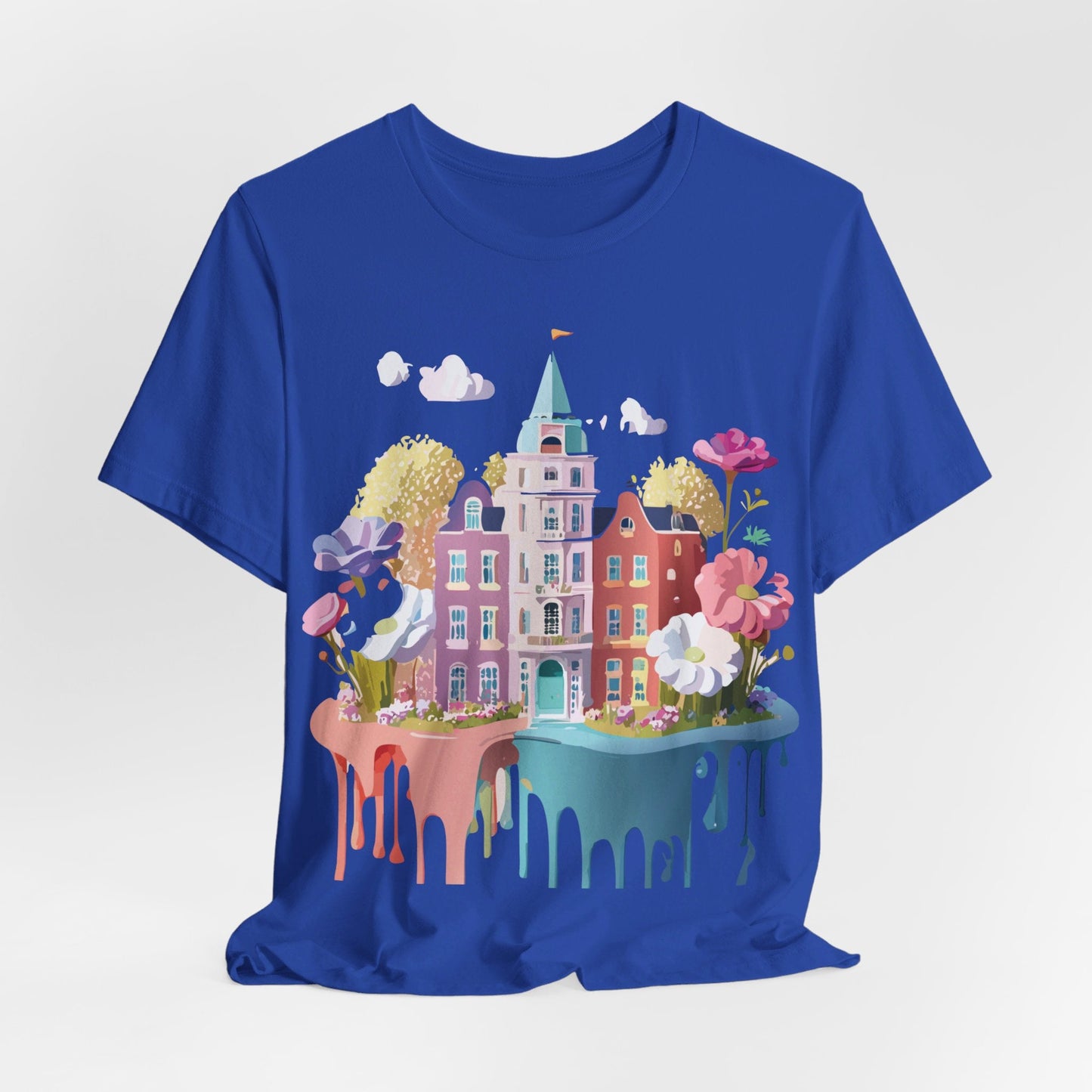 Amsterdam Tourist Shirt Unisex Graphic Tee Vintage Inspired Artwork Art Design By Adelpha
