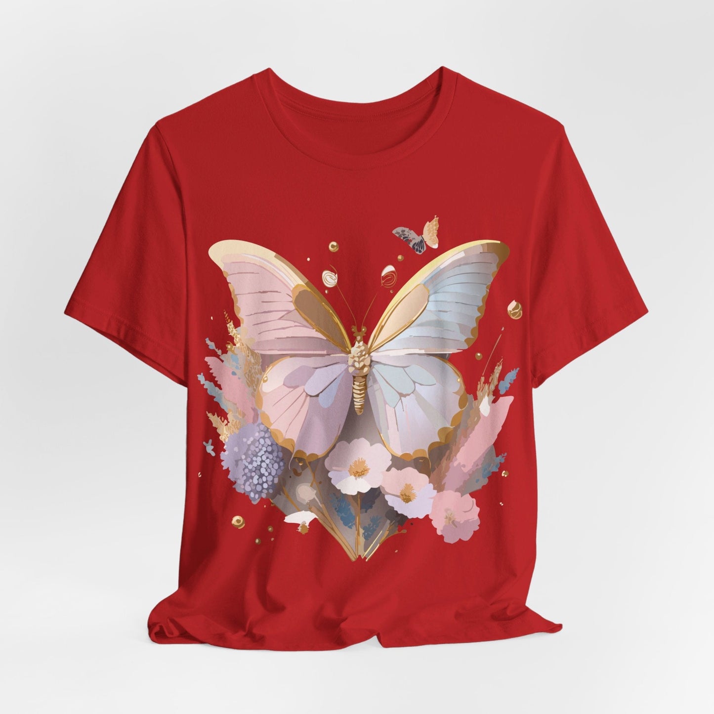 Butterfly Graphic Tee Unisex Vintage Inspired Art Adelpha Apparel Collection