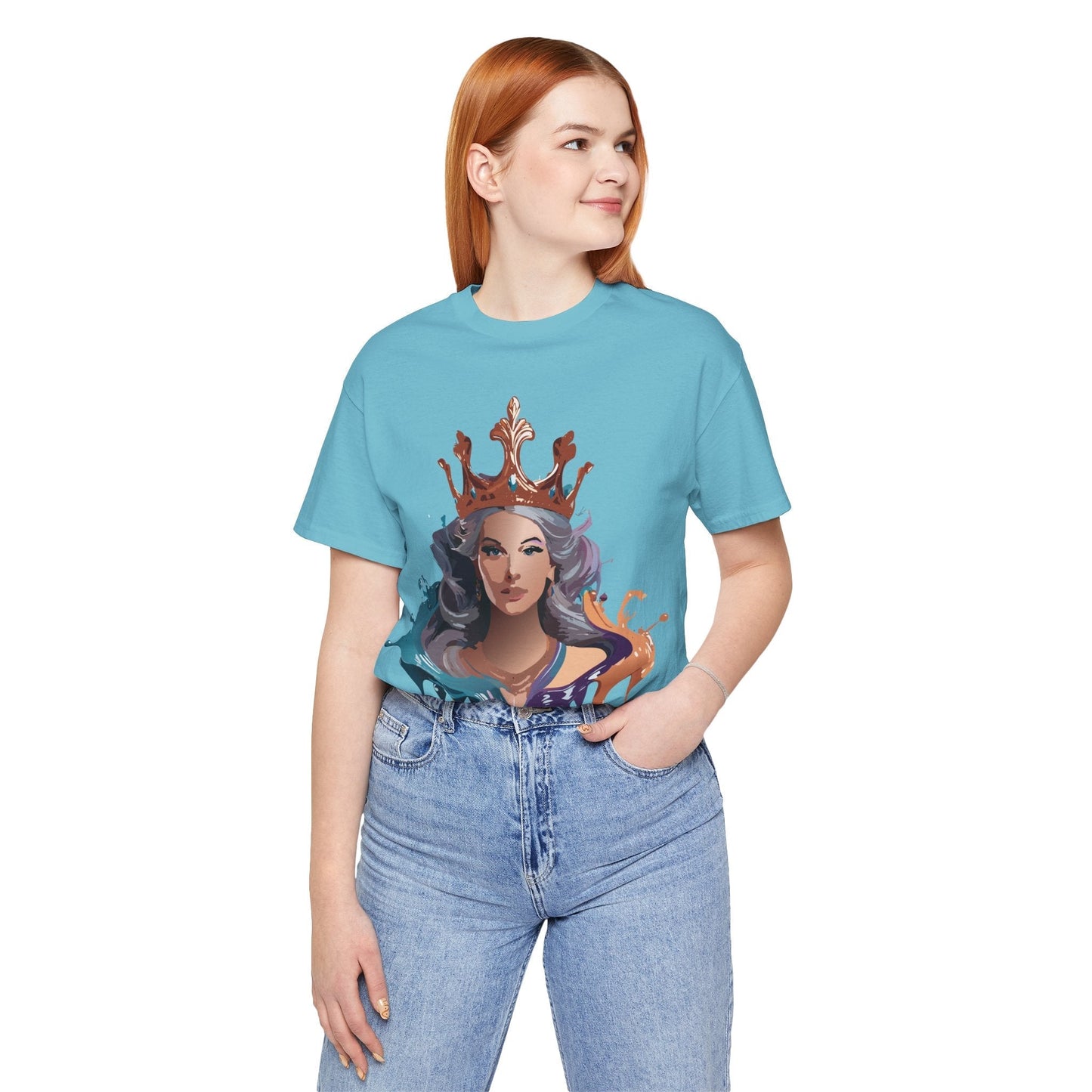 Queen Graphic T Shirt Unisex Adelpha Art Design Tee Premium Quality Jersey Short Sleeve