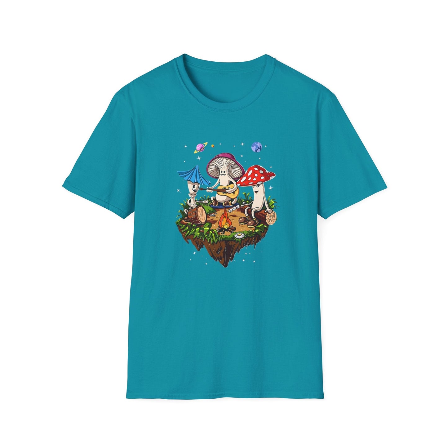 Mashroom Tee Shirt Unisex Funny Mashroom Design Gildan Softstyle 64000 Tee Softstyle Comfort