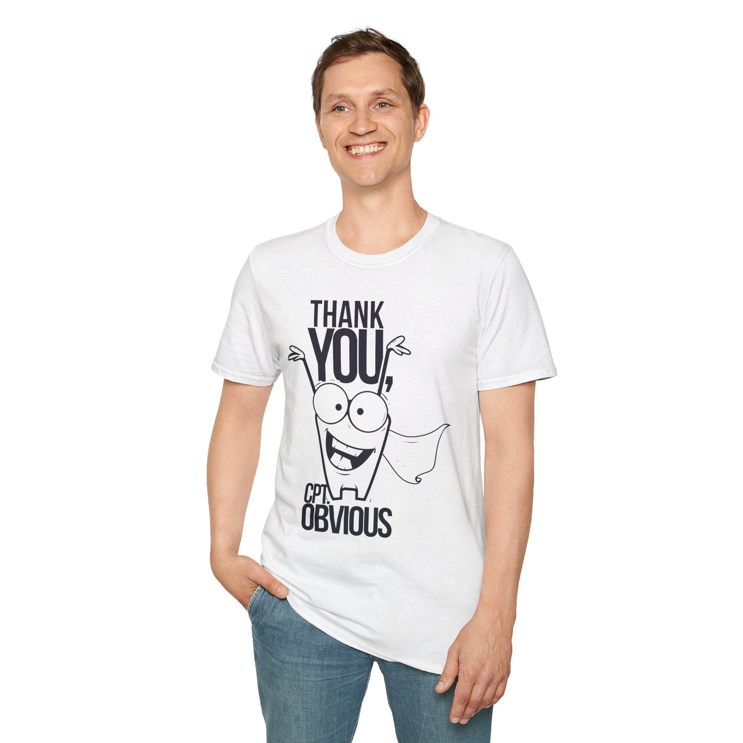 Cartoon T Shirt Animation Funny Tee Unisex Gildan Softstyle 64000 Ring Spun Cotton