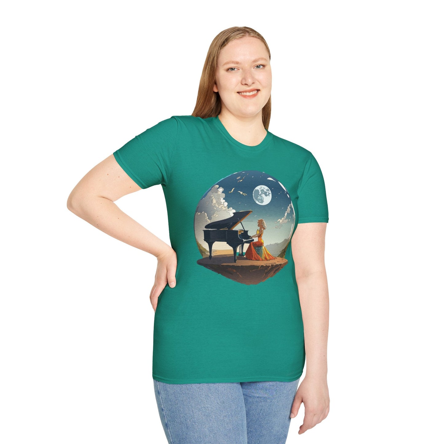 Womens Graphic T Shirts Art Design Shirt Gildan Softstyle 64000 Cotton Tee Unisex Comfort
