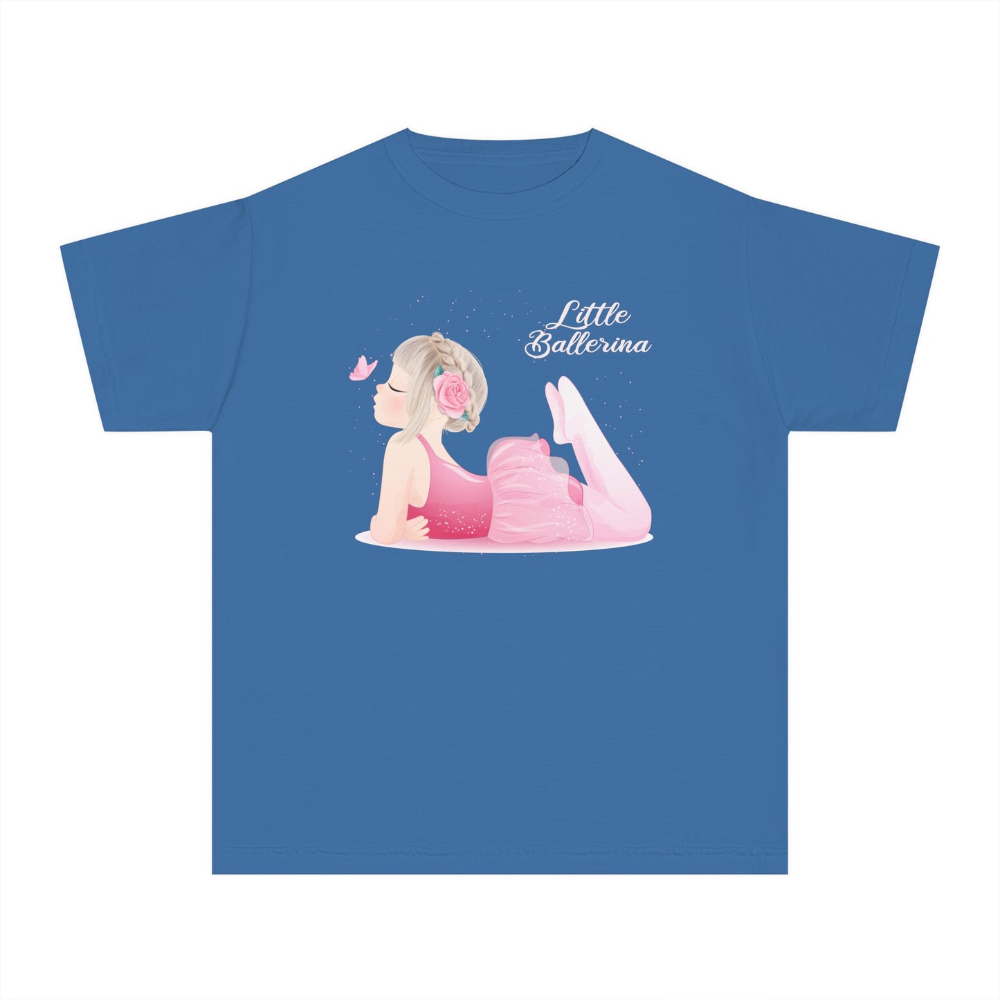 Youth Tee Shirt with Little Ballerina