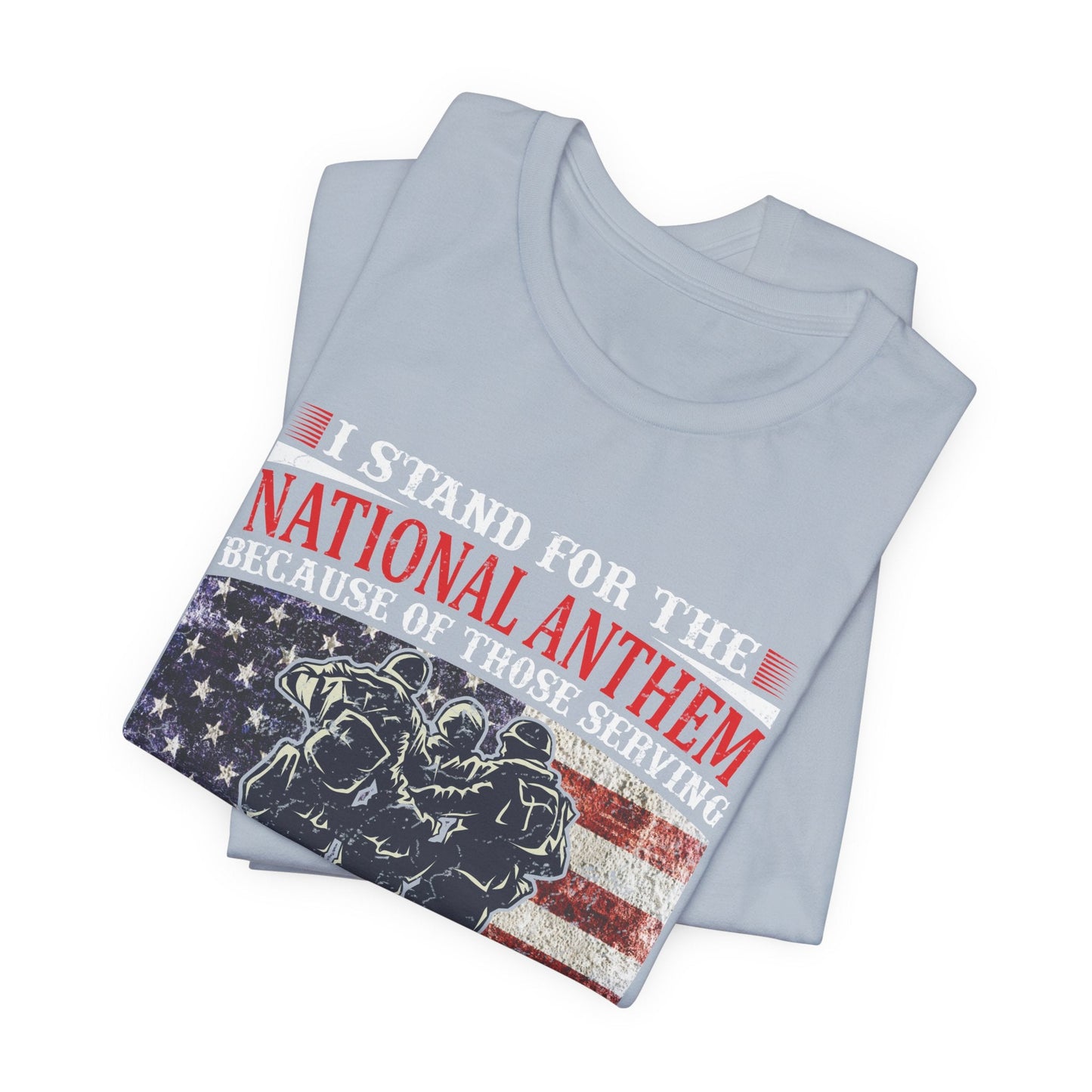 Army Veteran Patriotic Graphic Design Unisex Cotton T-Shirt v36