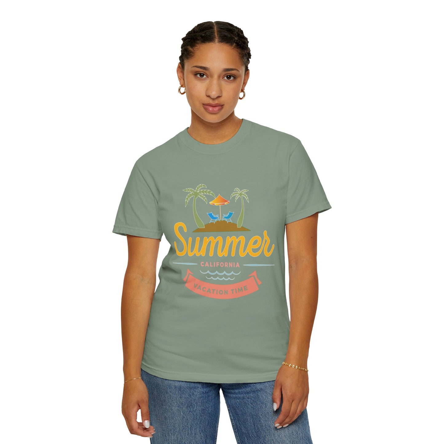 Unisex T-shirt with summer design