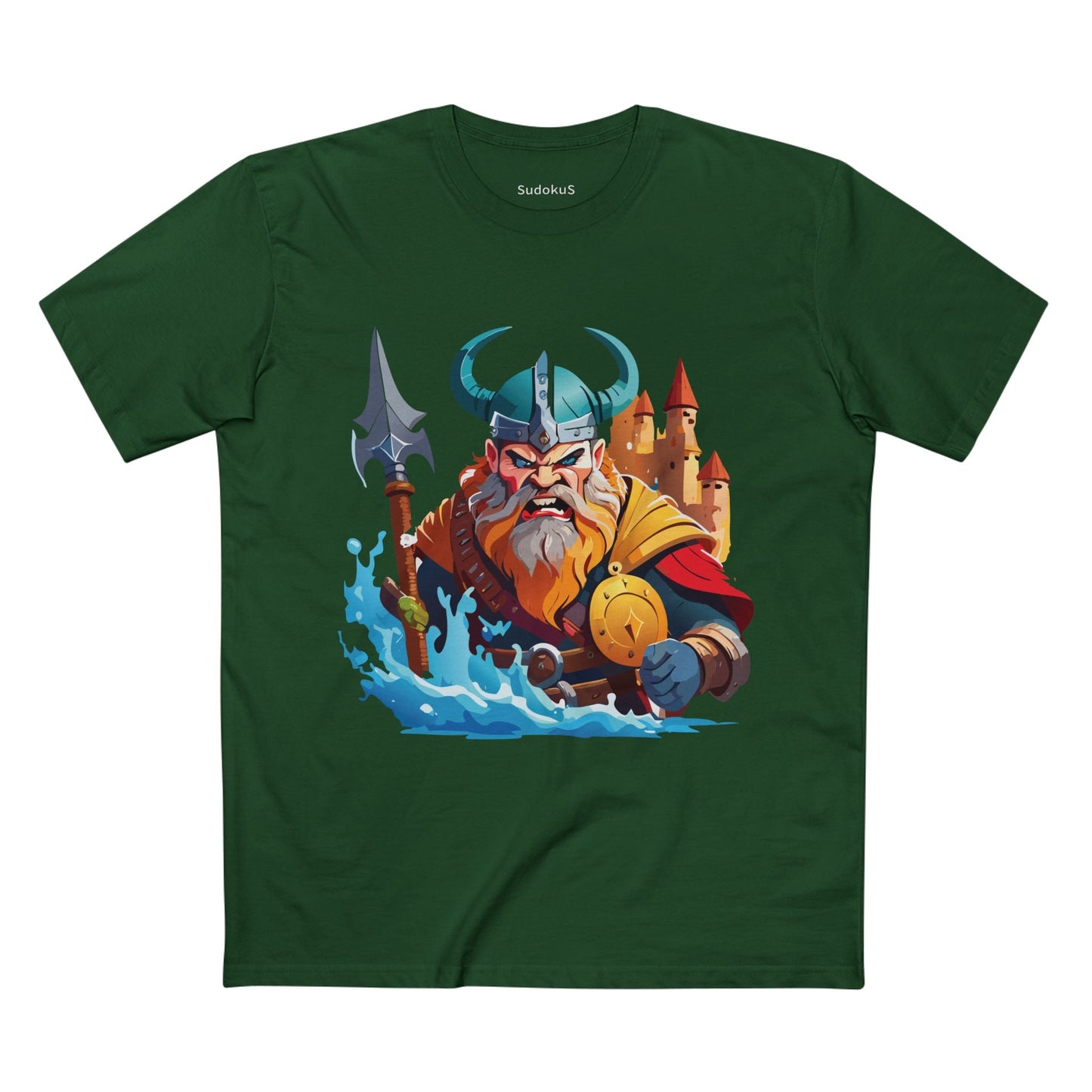 Viking Graphic Unisex 100 Cotton Staple Tee 14