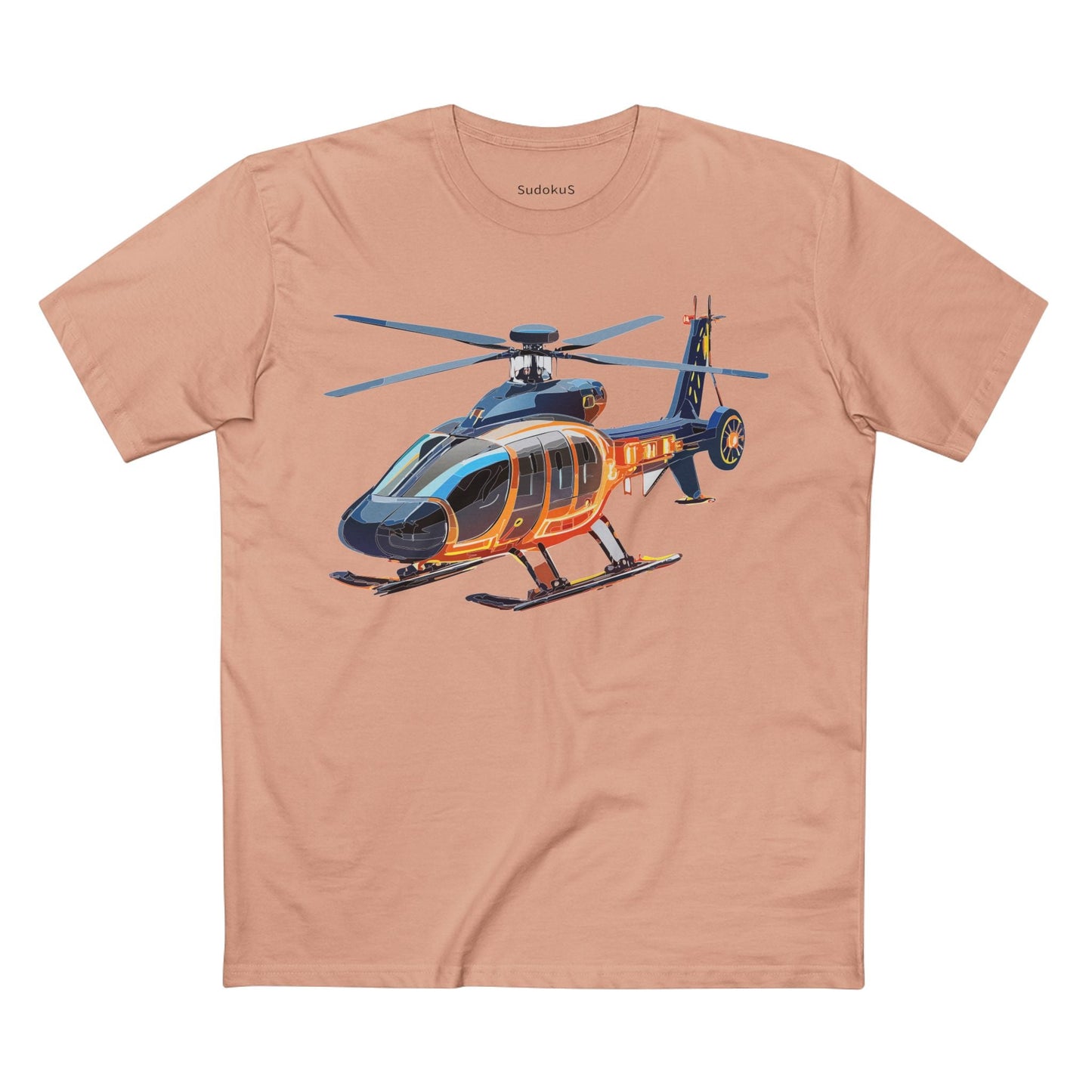 Chopper Graphic Unisex 100 Cotton Staple Tee 10