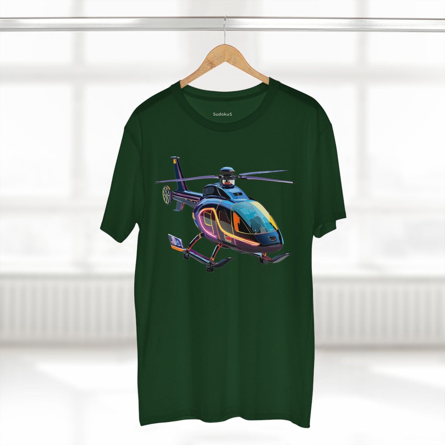 Chopper Graphic Unisex 100 Cotton Staple Tee 16